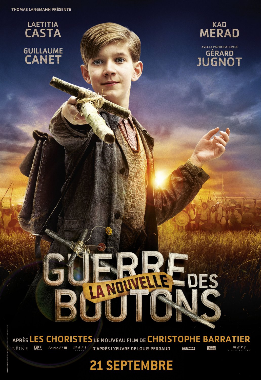 Extra Large Movie Poster Image for La guerre des boutons (#5 of 12)