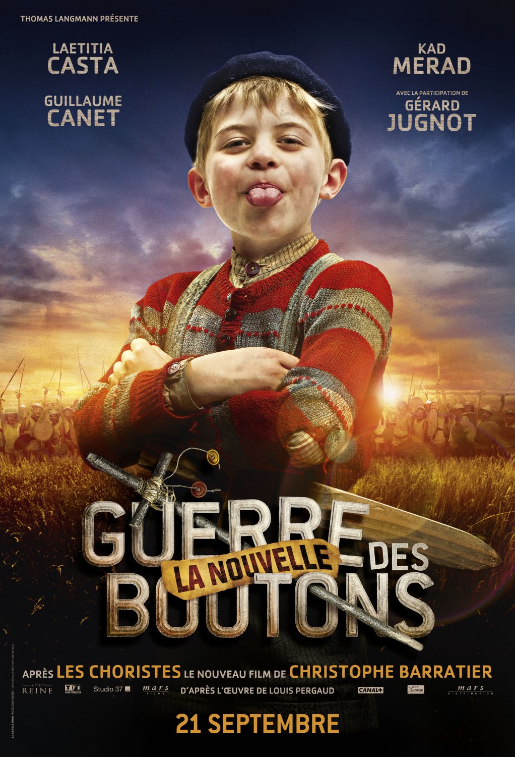 Extra Large Movie Poster Image for La guerre des boutons (#8 of 12)