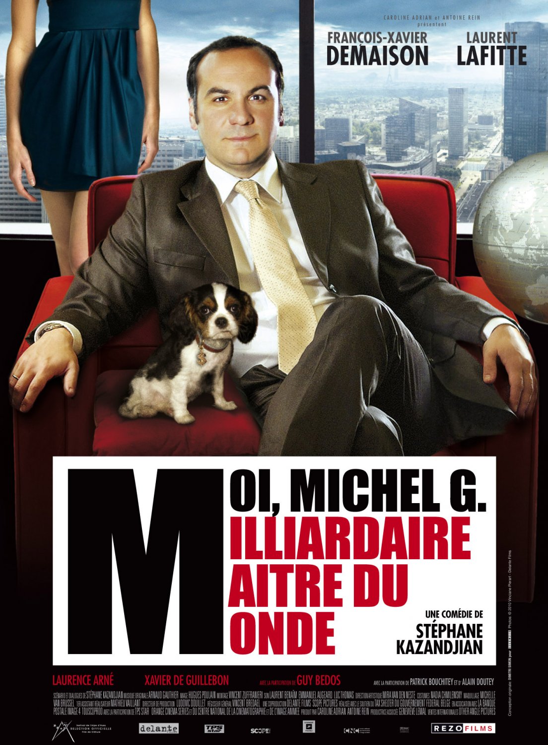 Extra Large Movie Poster Image for Moi, Michel G., milliardaire, maître du monde 