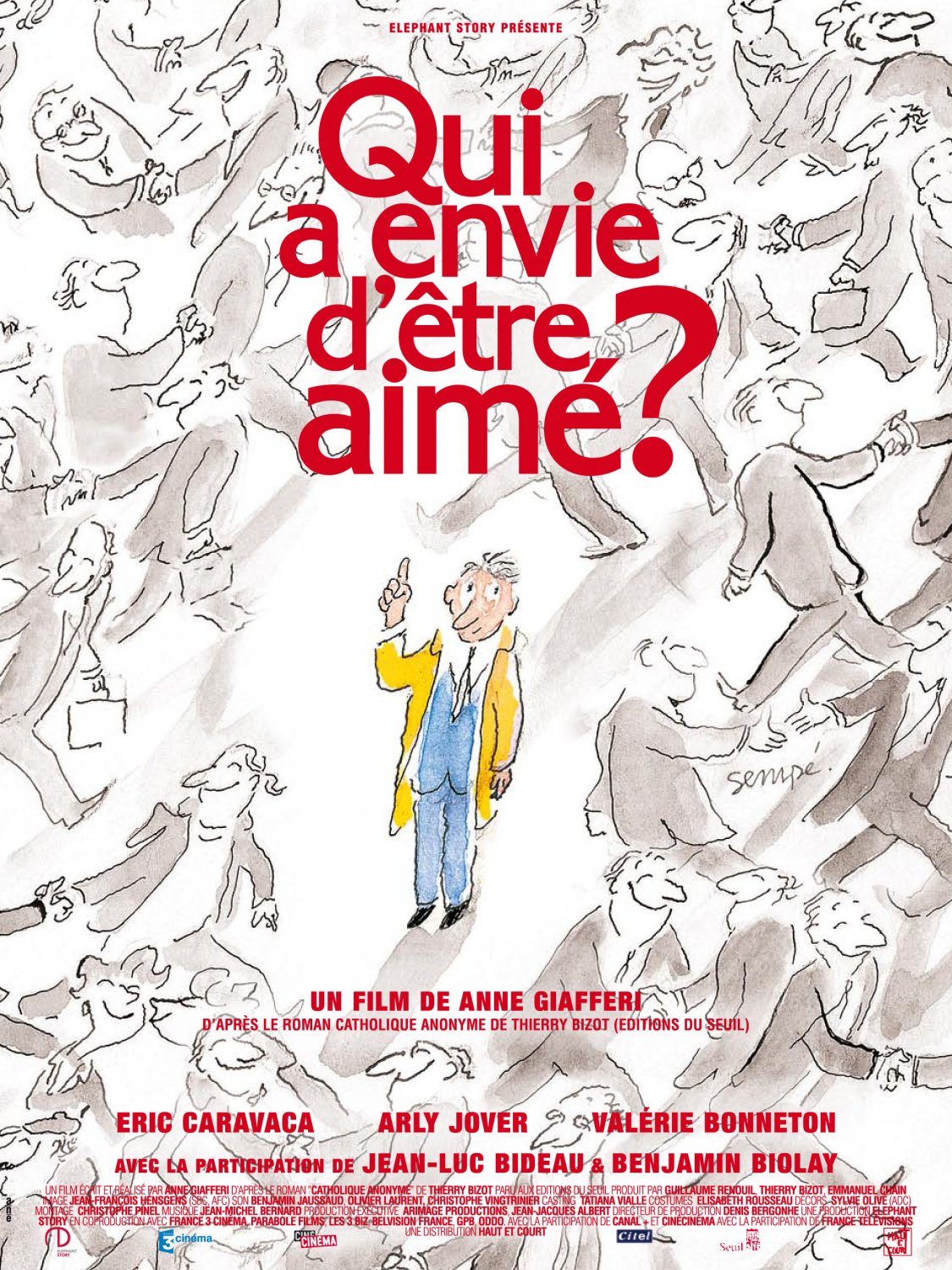 Extra Large Movie Poster Image for Qui a envie d'être aimé 