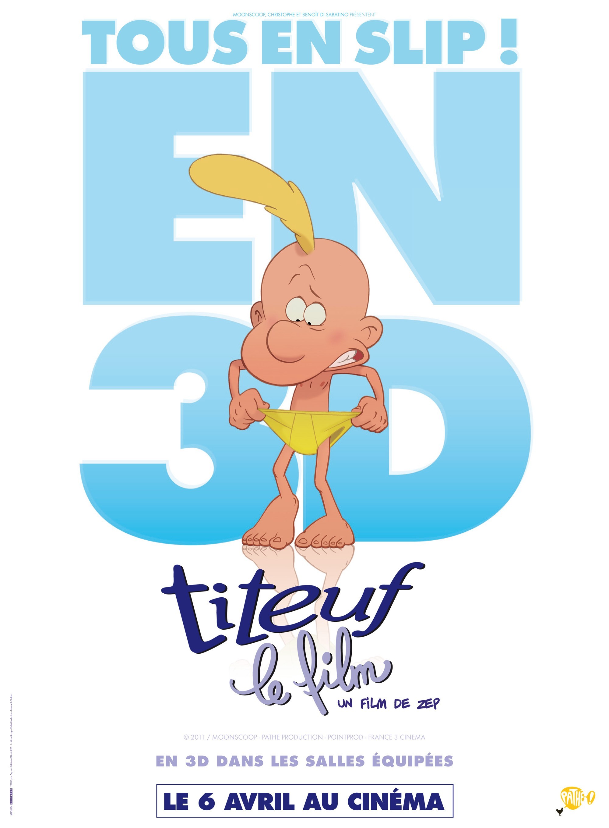 Mega Sized Movie Poster Image for Titeuf: The Film 