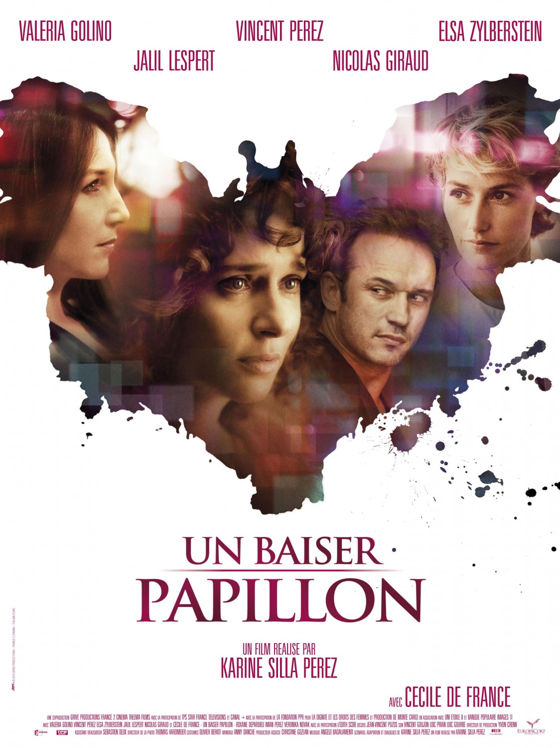 Extra Large Movie Poster Image for Un baiser papillon 