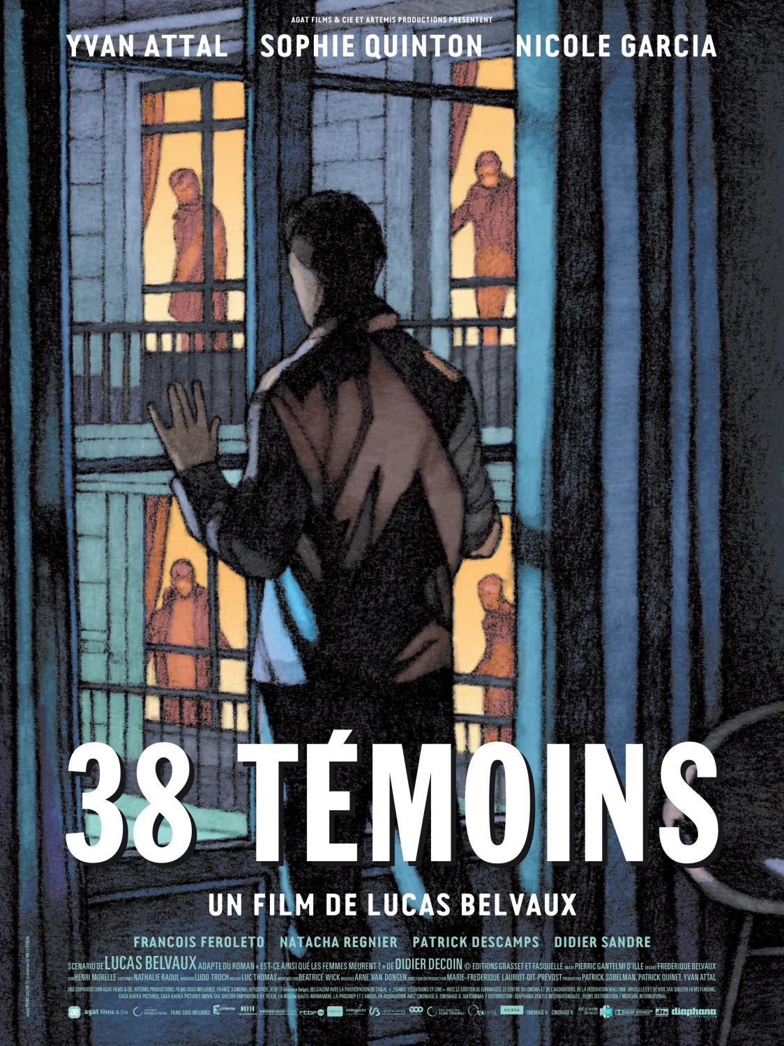 Extra Large Movie Poster Image for 38 témoins 