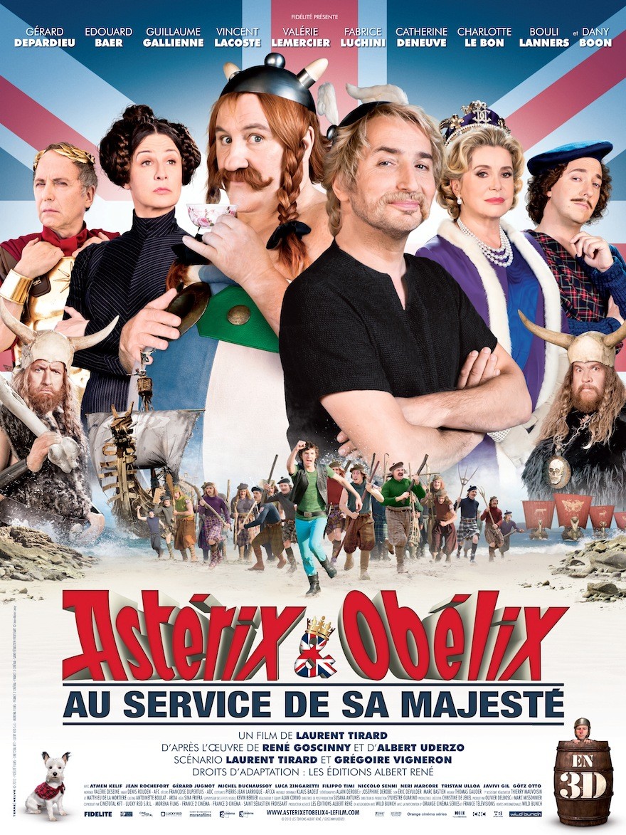 Extra Large Movie Poster Image for Astérix et Obélix: Au Service de Sa Majesté (#2 of 3)