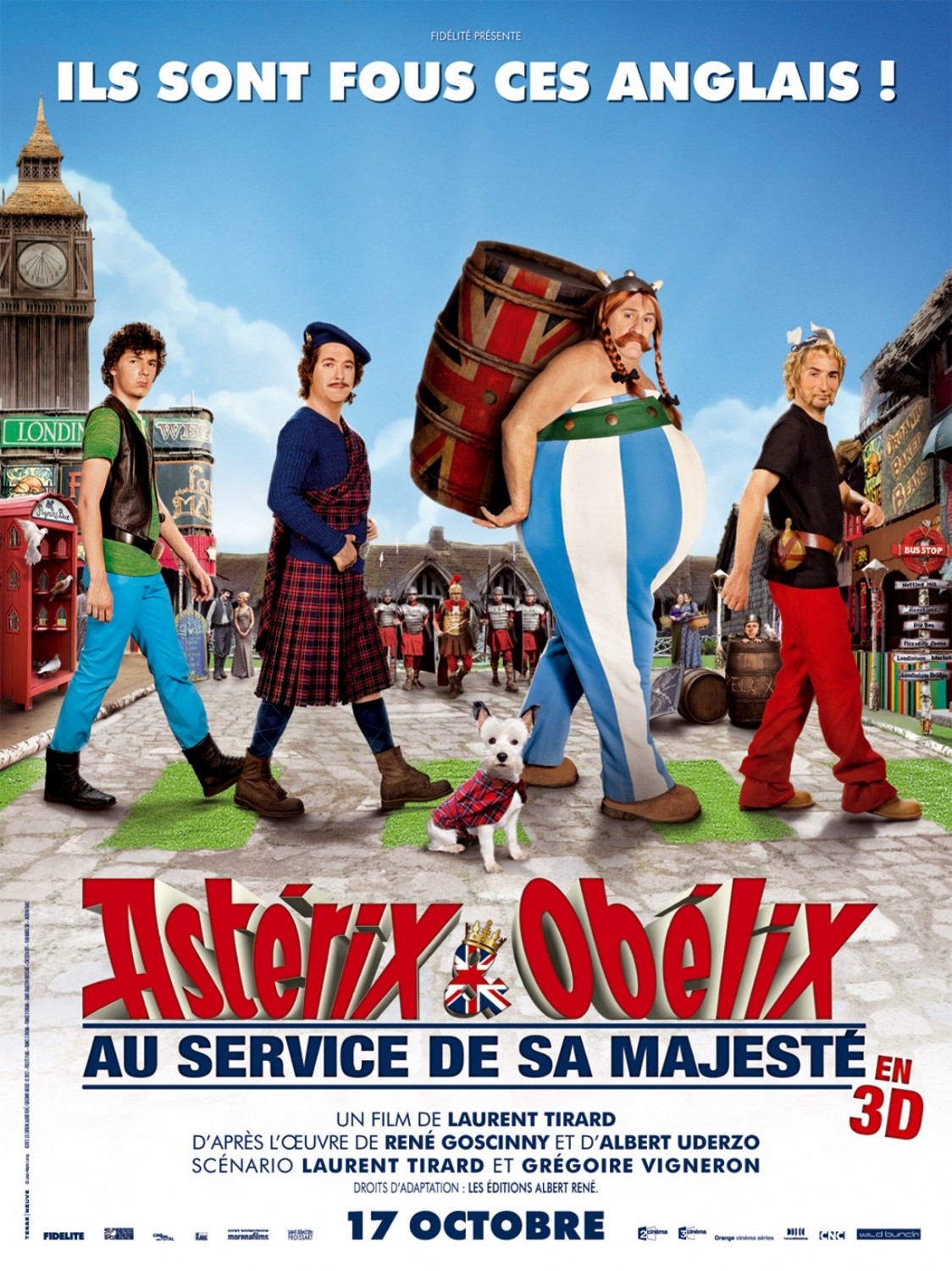 Extra Large Movie Poster Image for Astérix et Obélix: Au Service de Sa Majesté (#1 of 3)