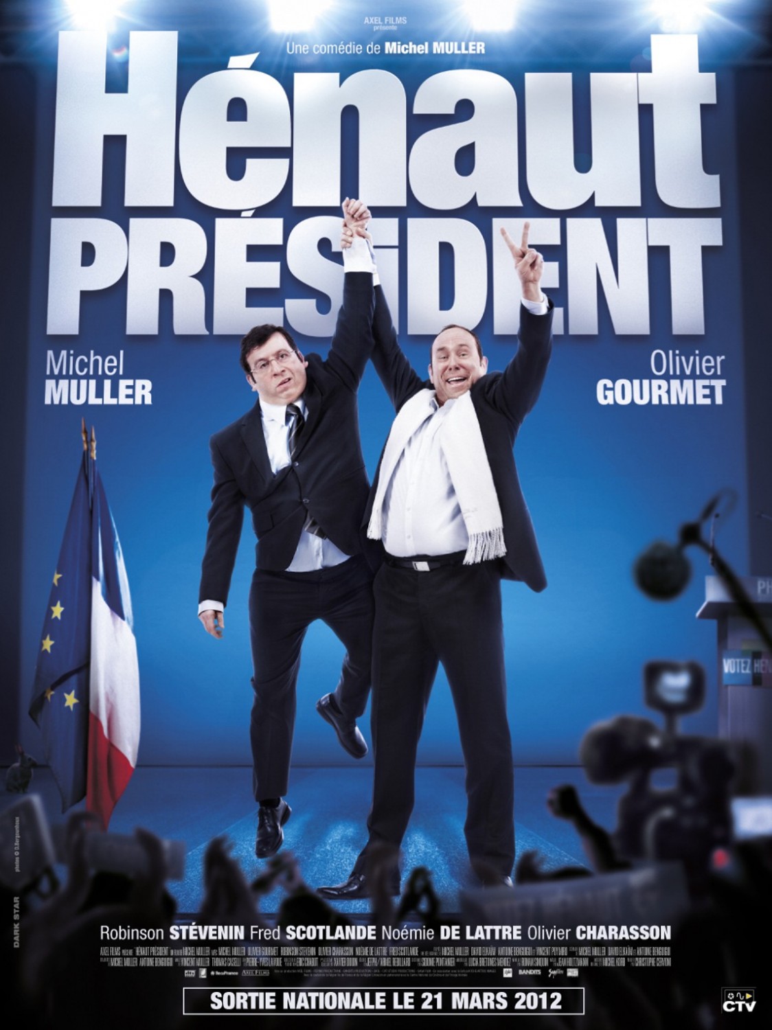 Extra Large Movie Poster Image for Hénaut président 