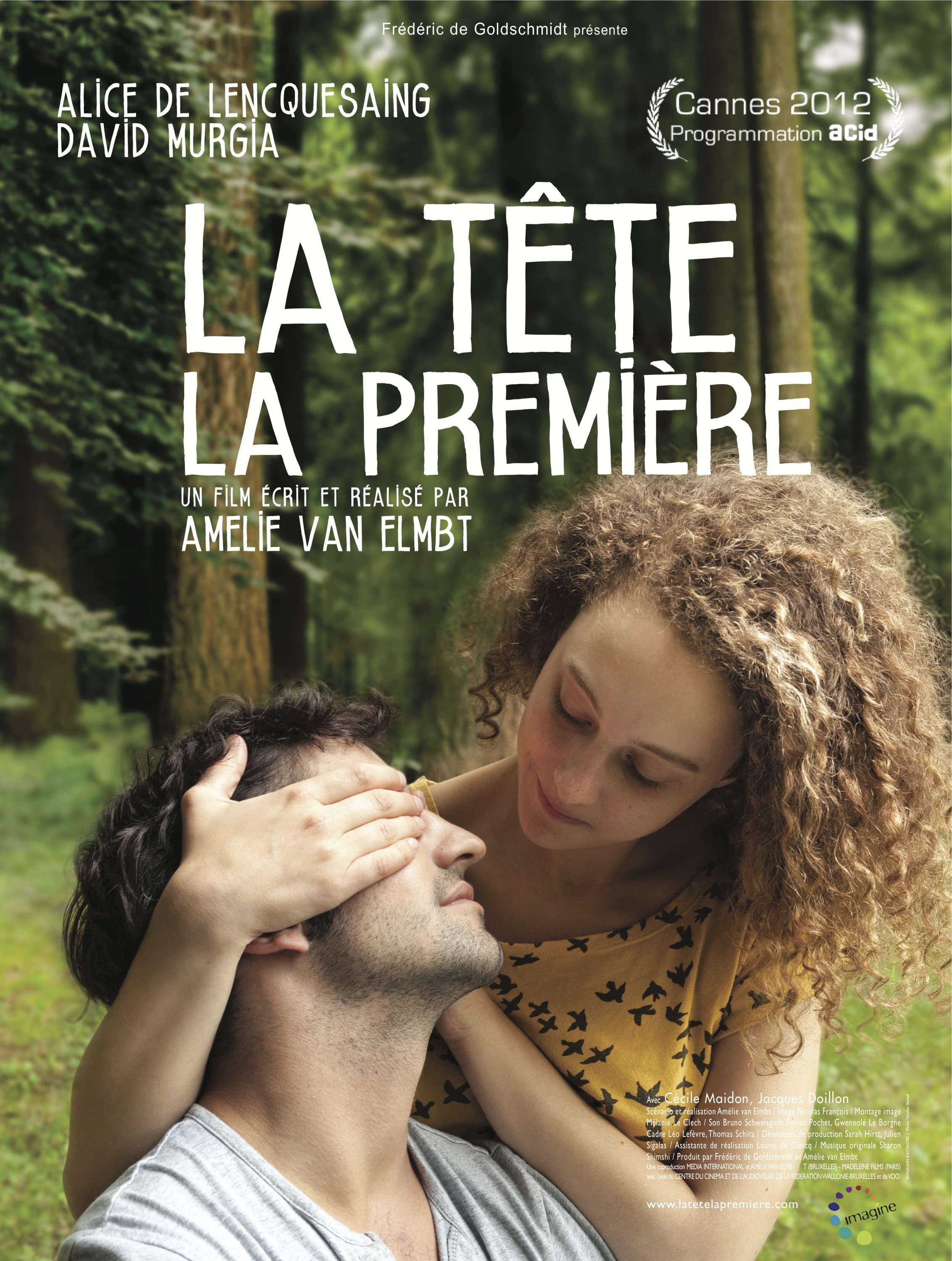 Mega Sized Movie Poster Image for La tête la première 