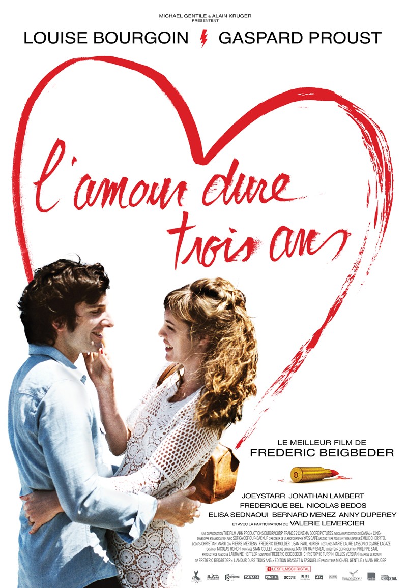 Extra Large Movie Poster Image for L'amour dure trois ans (#4 of 4)