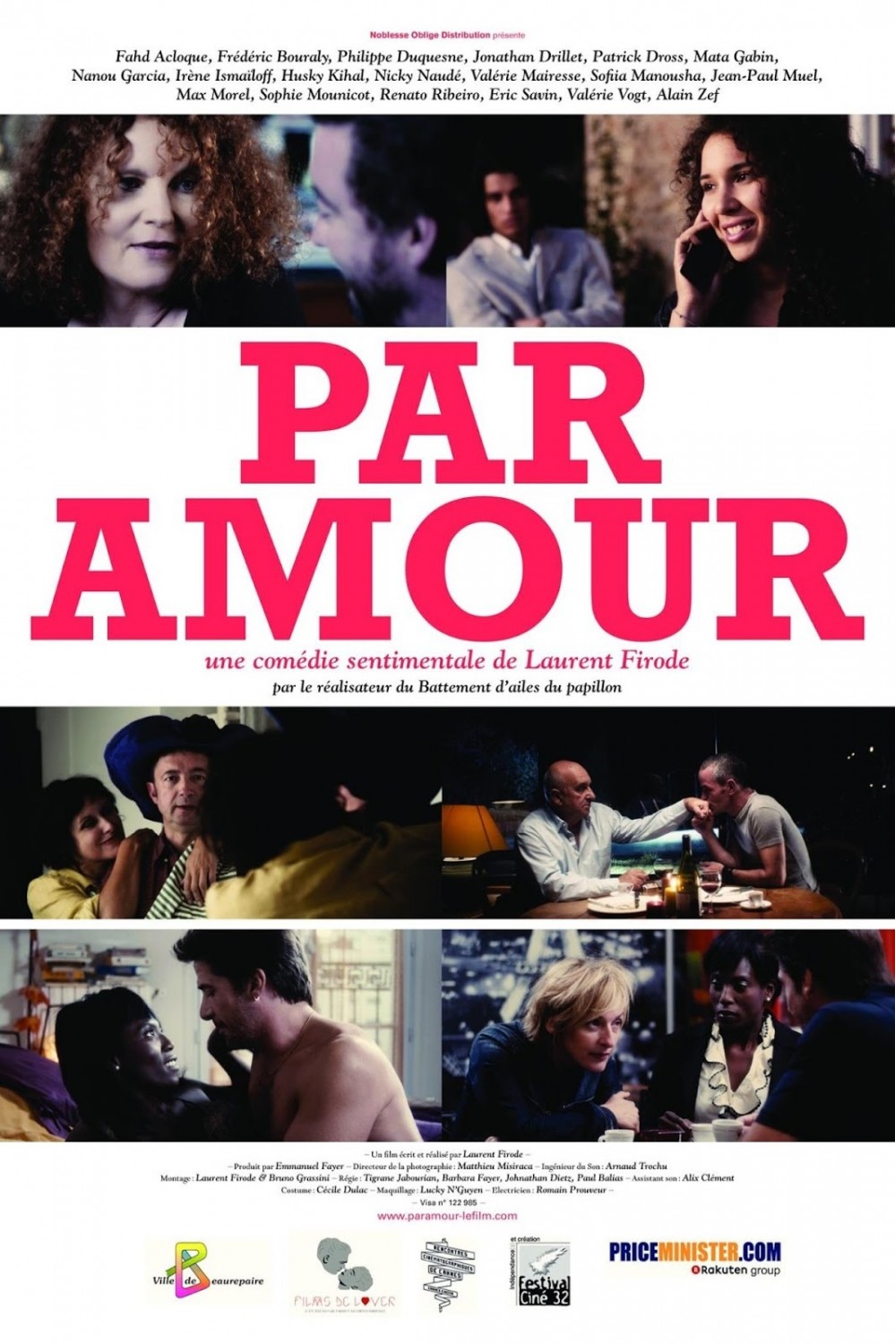 Extra Large Movie Poster Image for Par amour 