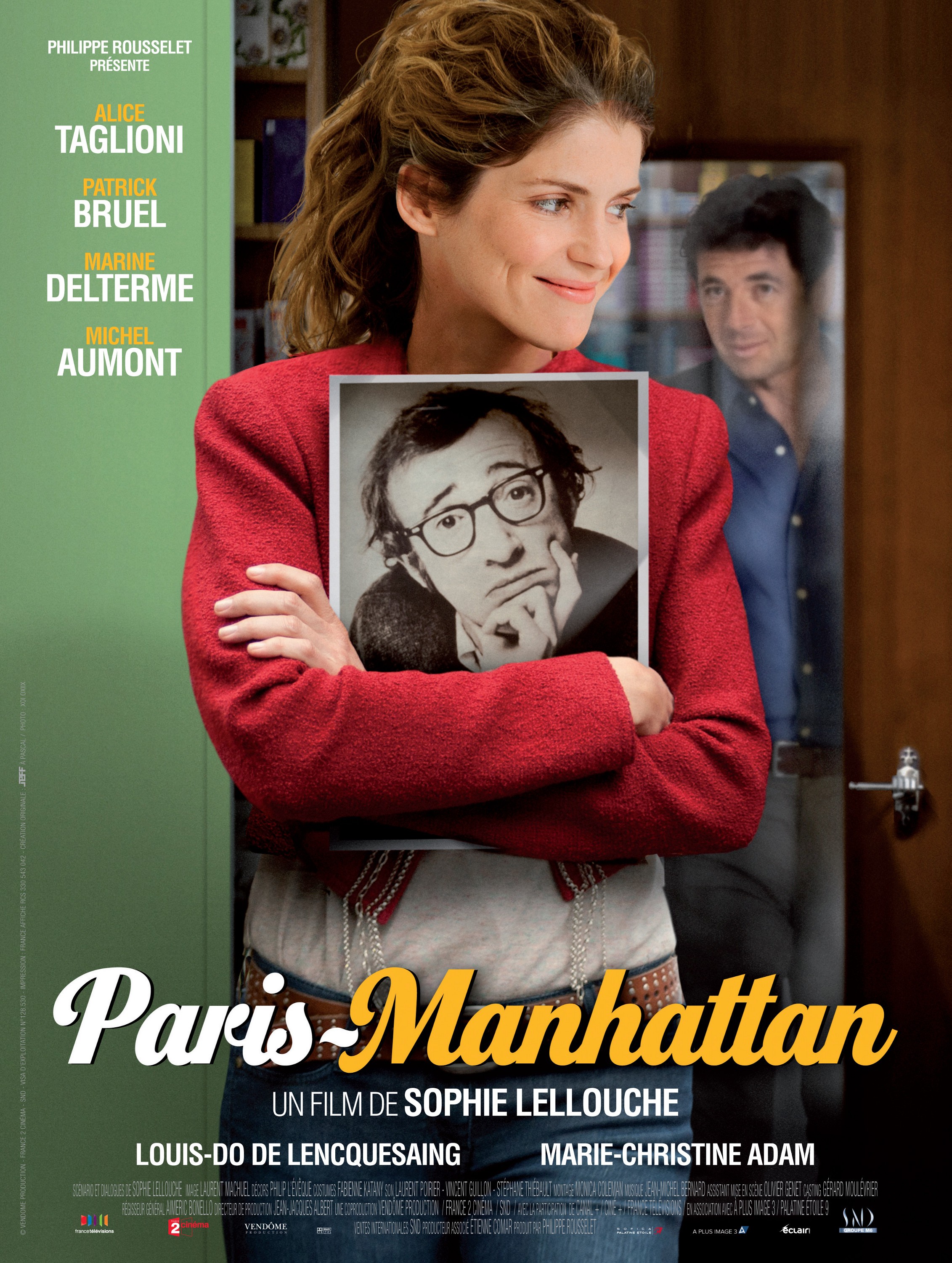 Mega Sized Movie Poster Image for Paris-Manhattan (#1 of 2)
