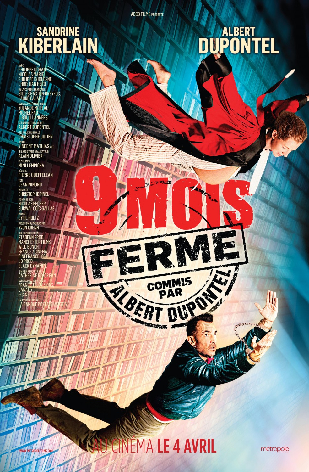Extra Large Movie Poster Image for 9 mois ferme (#2 of 2)