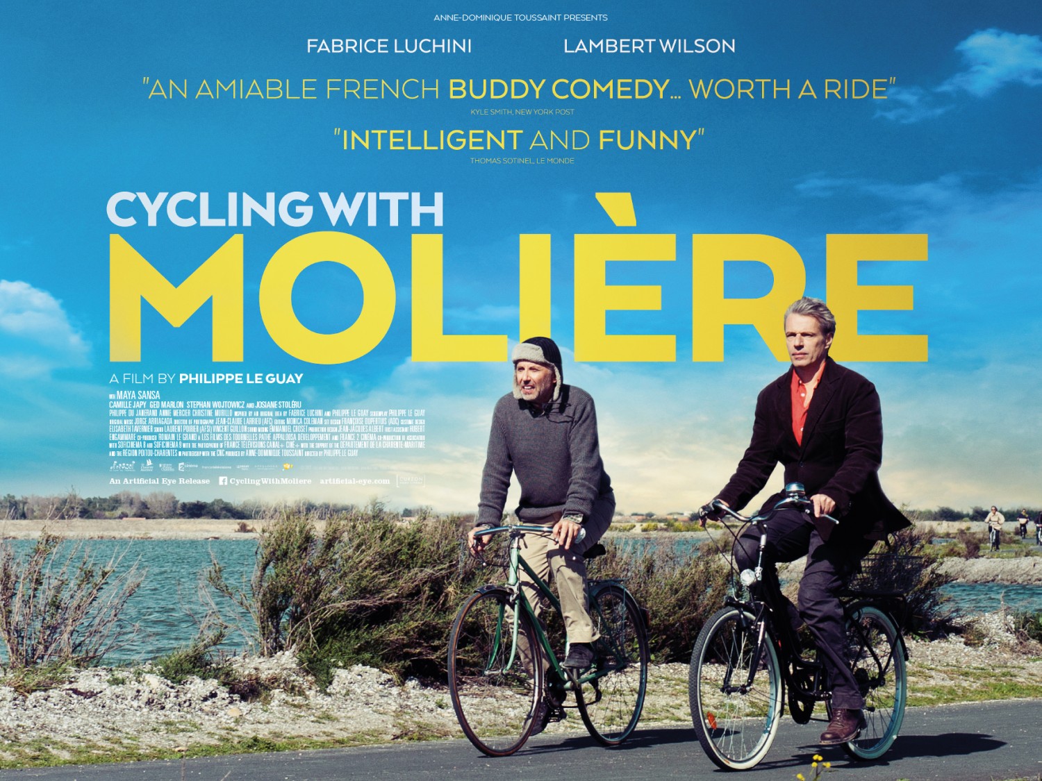 Extra Large Movie Poster Image for Alceste à bicyclette (#3 of 3)
