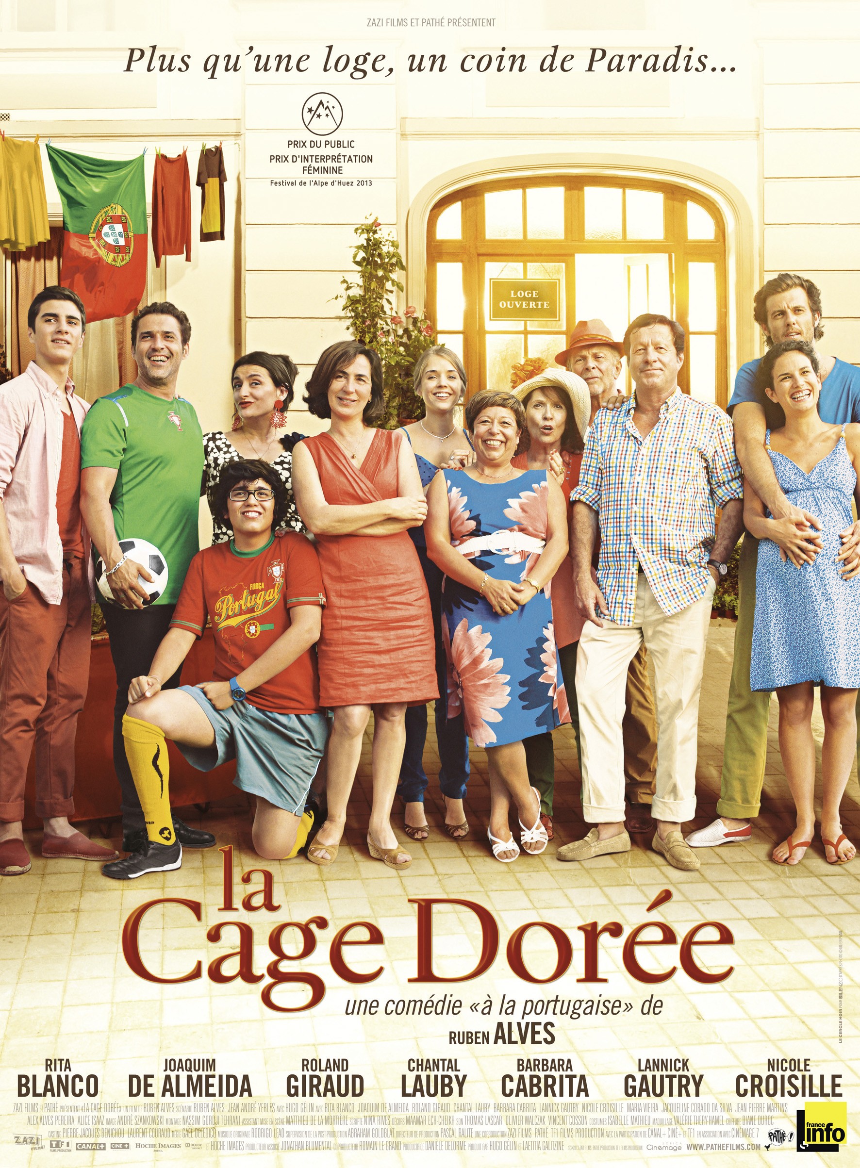 Mega Sized Movie Poster Image for La cage dorée 