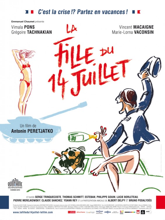 La fille du 14 juillet Movie Poster