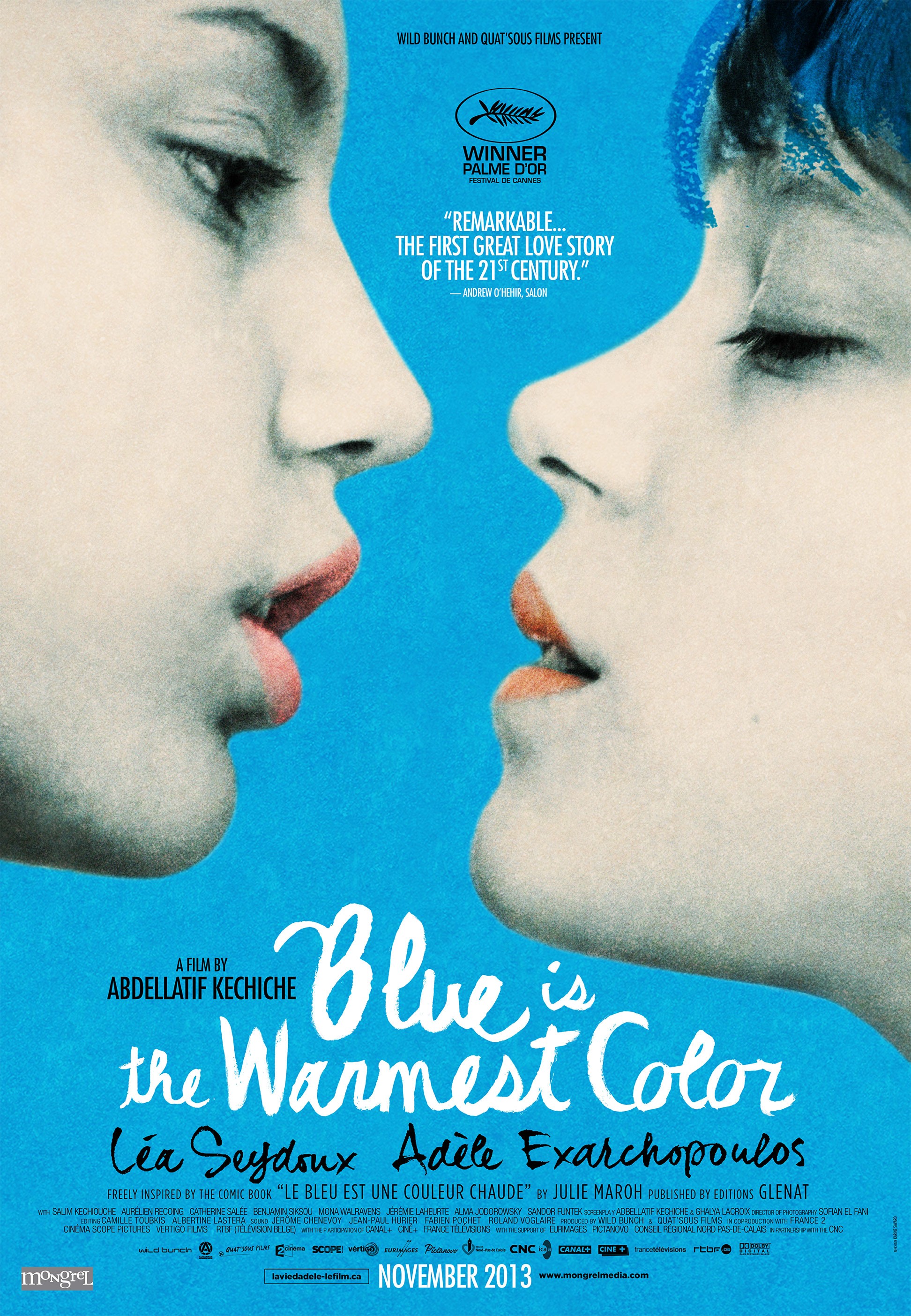 Mega Sized Movie Poster Image for La vie d'Adèle (#2 of 8)