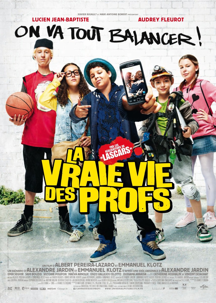 Extra Large Movie Poster Image for La vraie vie des profs 