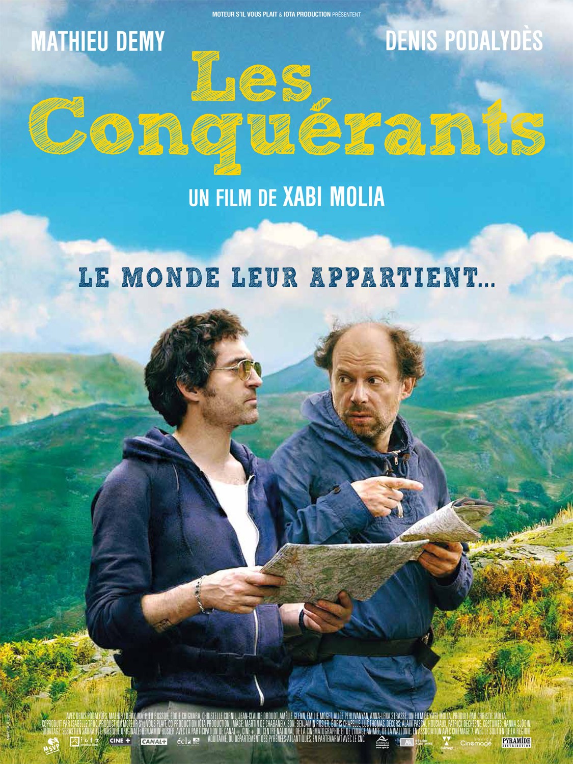 Extra Large Movie Poster Image for Les conquérants 