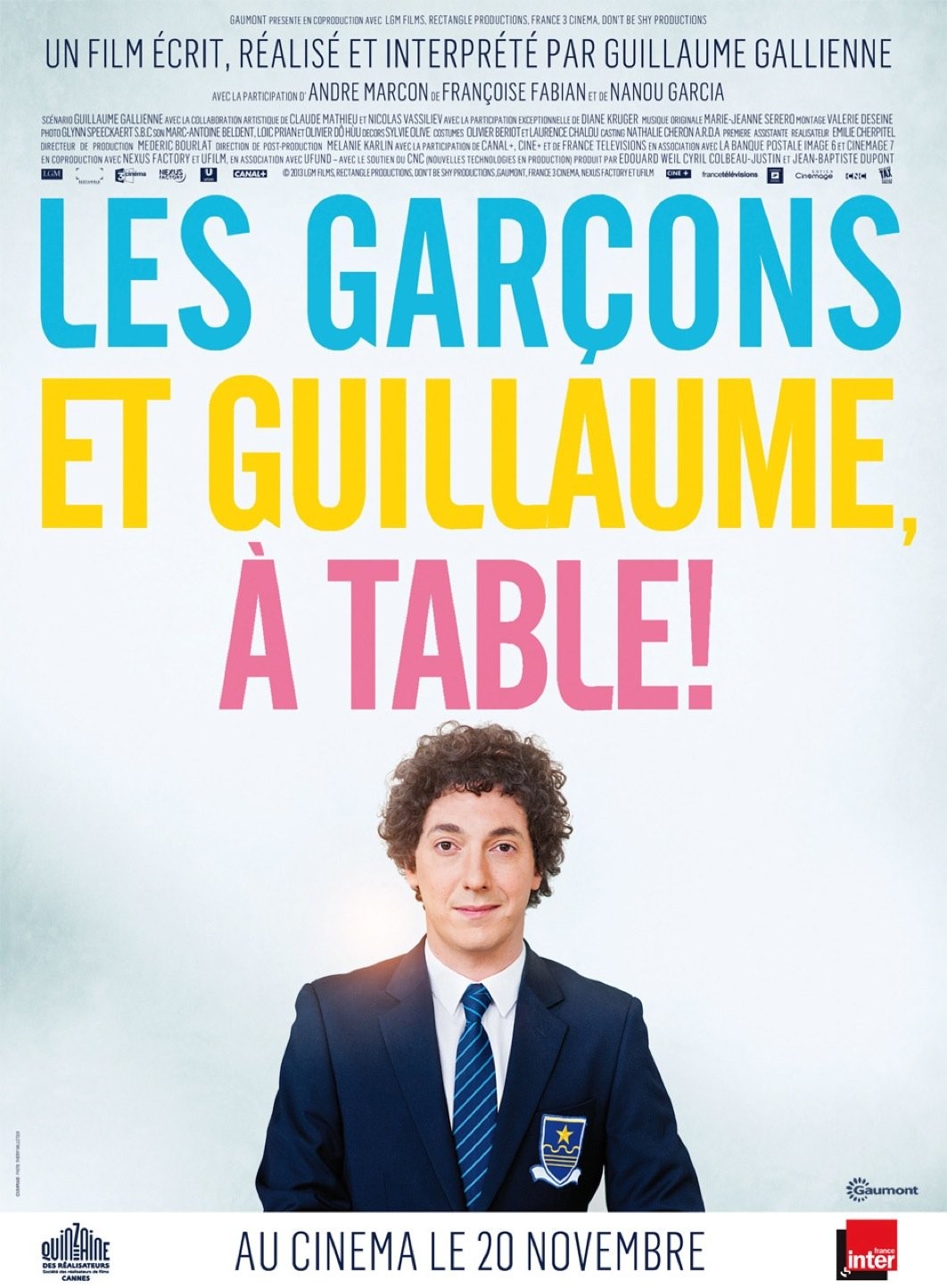 Extra Large Movie Poster Image for Les garçons et Guillaume, à table! 