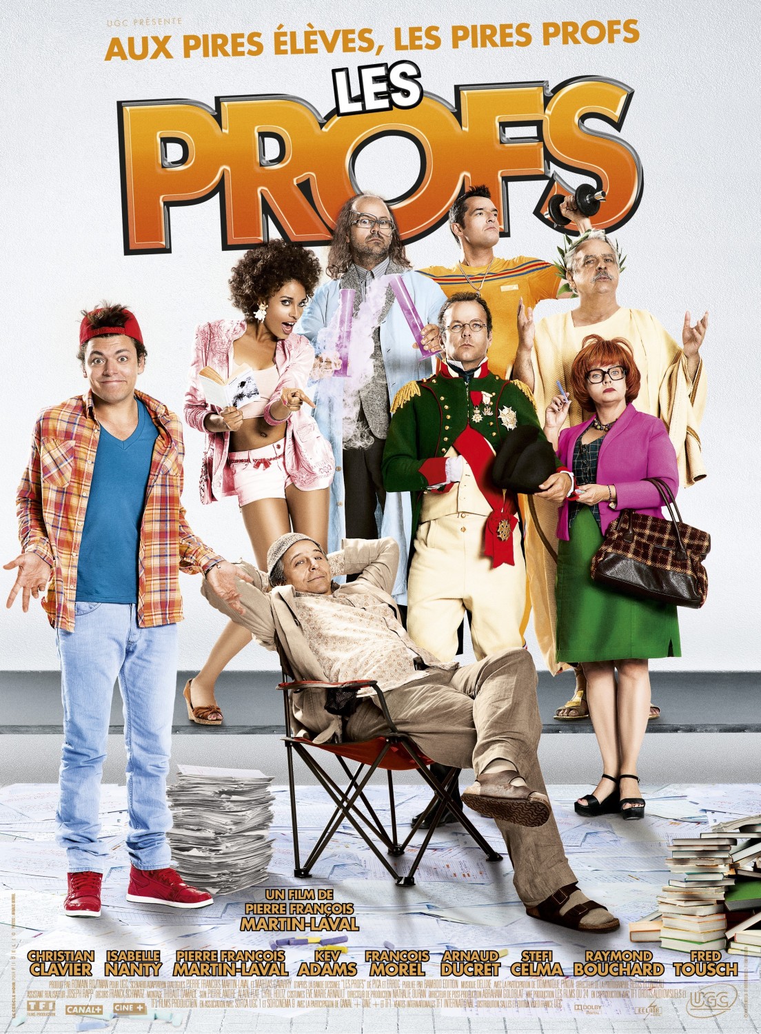 Extra Large Movie Poster Image for Les profs 