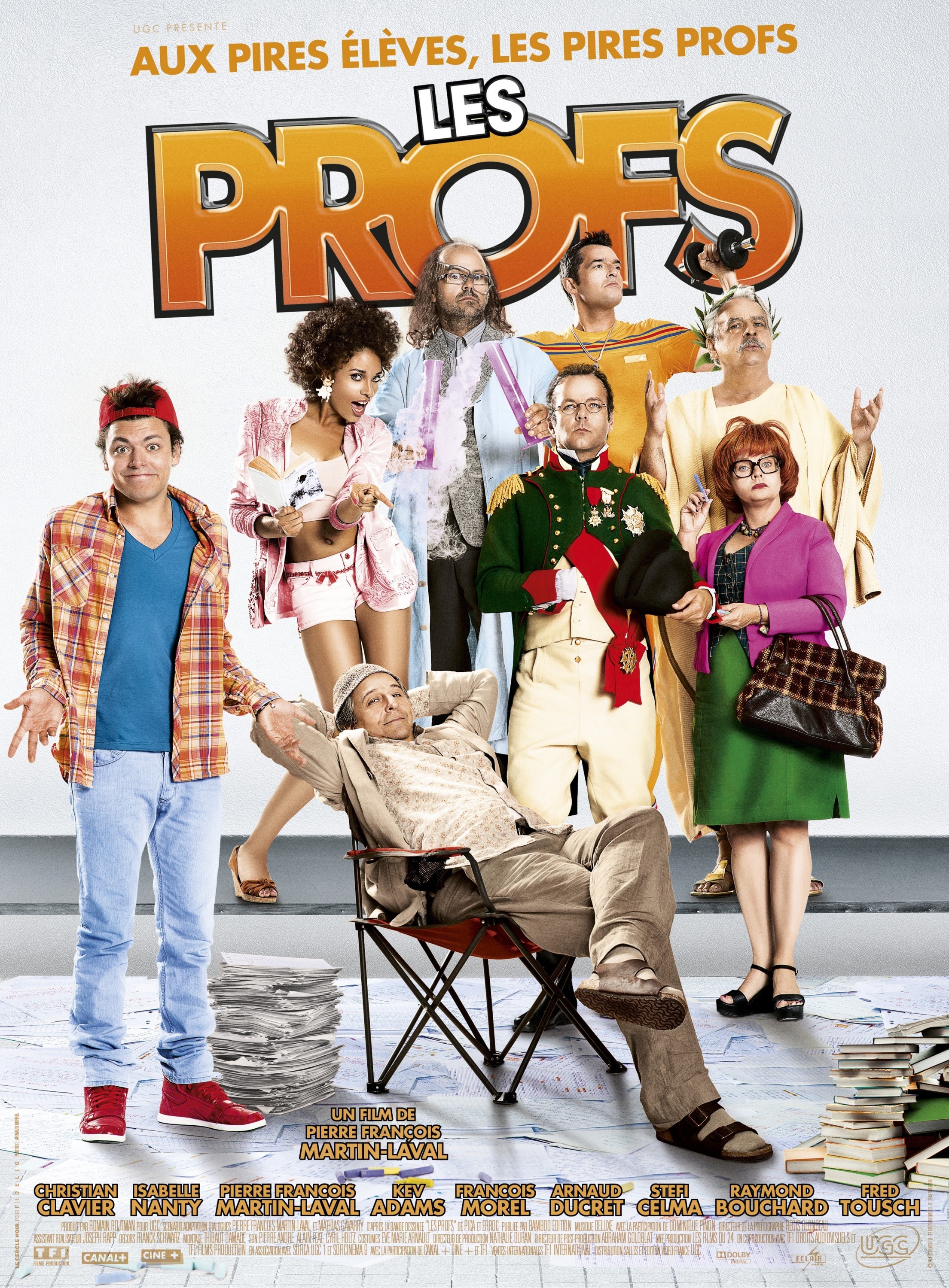 Mega Sized Movie Poster Image for Les profs 