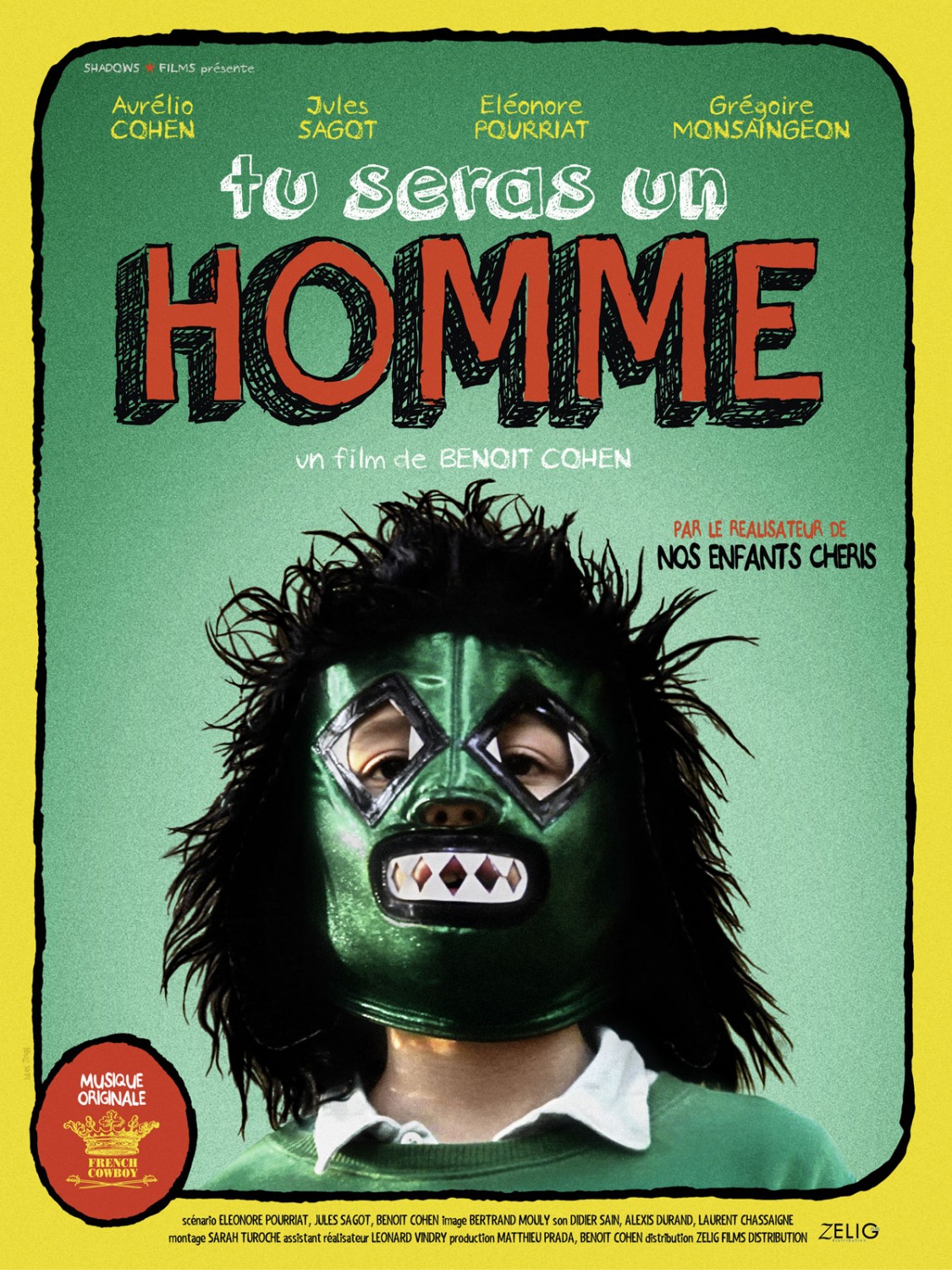 Extra Large Movie Poster Image for Tu seras un homme 