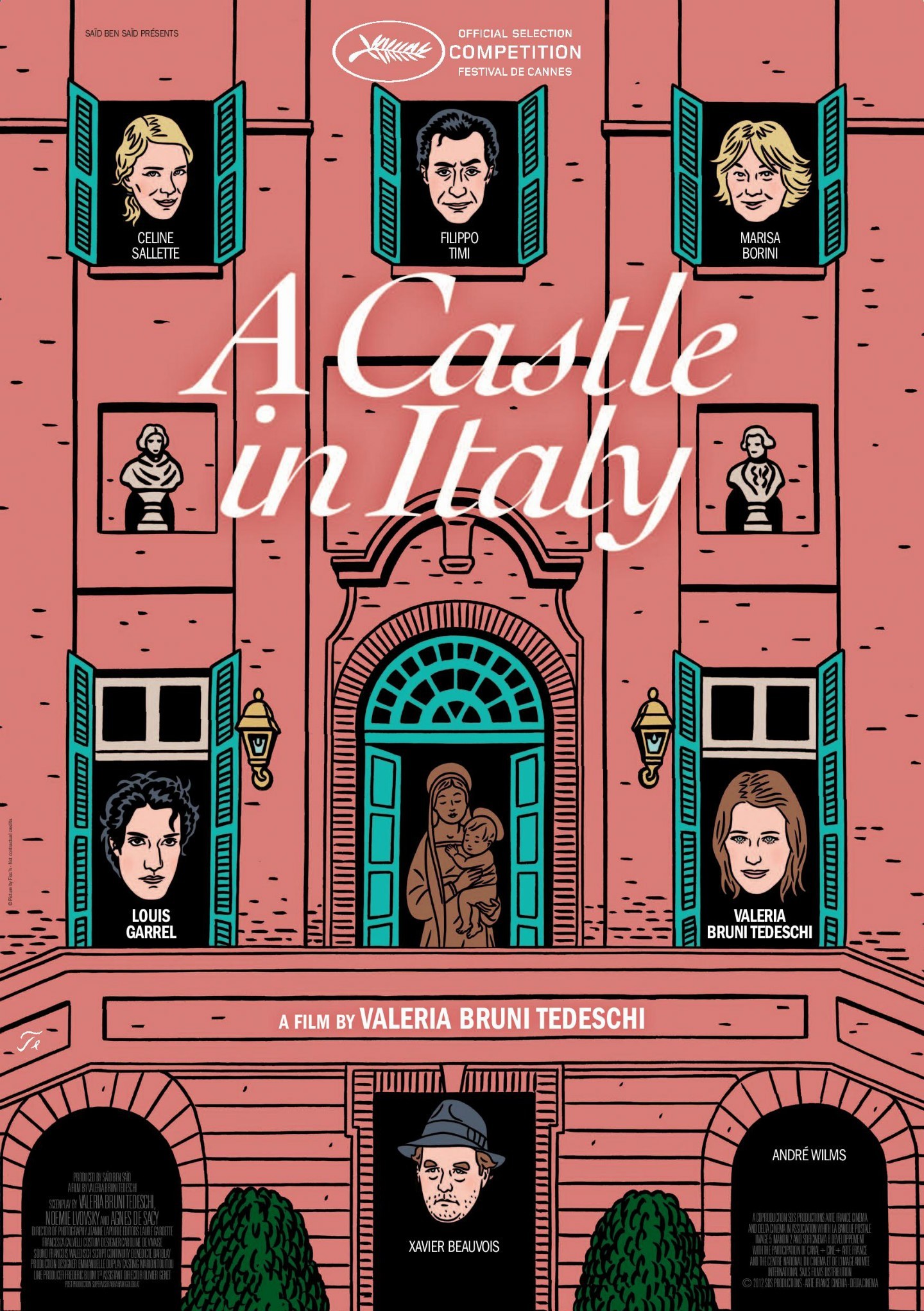 Mega Sized Movie Poster Image for Un château en Italie 