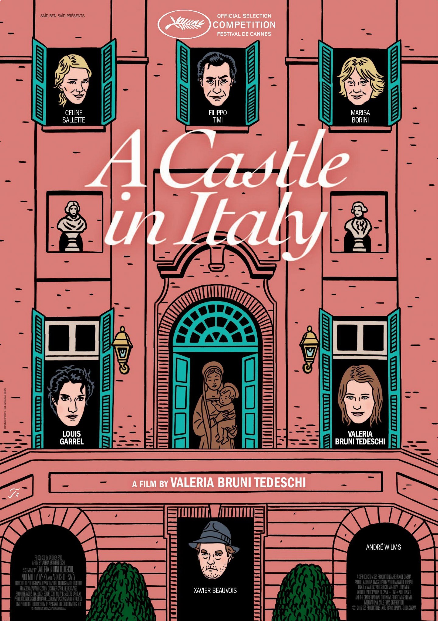 Mega Sized Movie Poster Image for Un château en Italie 