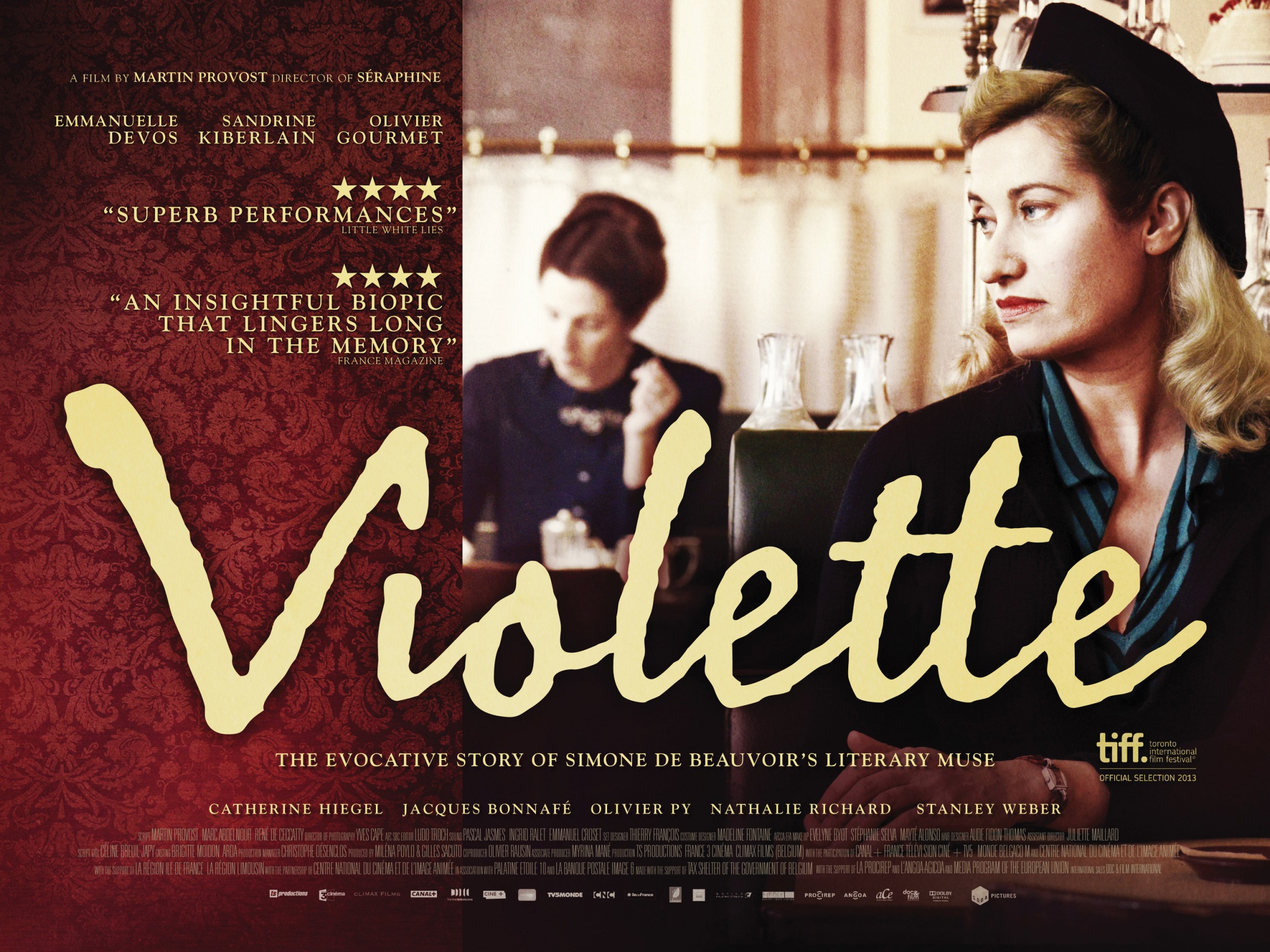 Mega Sized Movie Poster Image for Violette (#4 of 4)