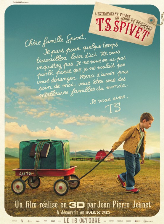 The Young and Prodigious Spivet Movie Poster