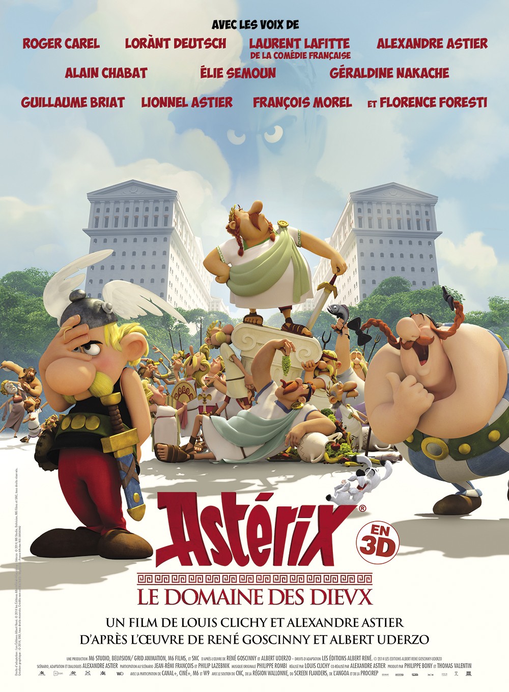 Extra Large Movie Poster Image for Astérix: Le domaine des dieux (#4 of 9)