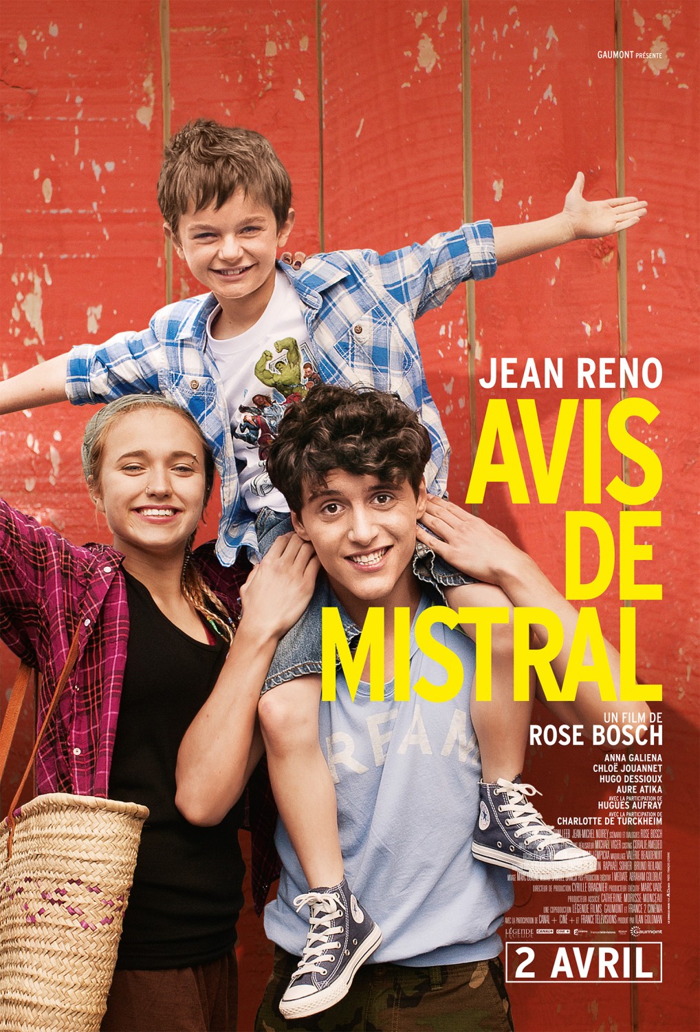 Extra Large Movie Poster Image for Avis de mistral (#2 of 2)