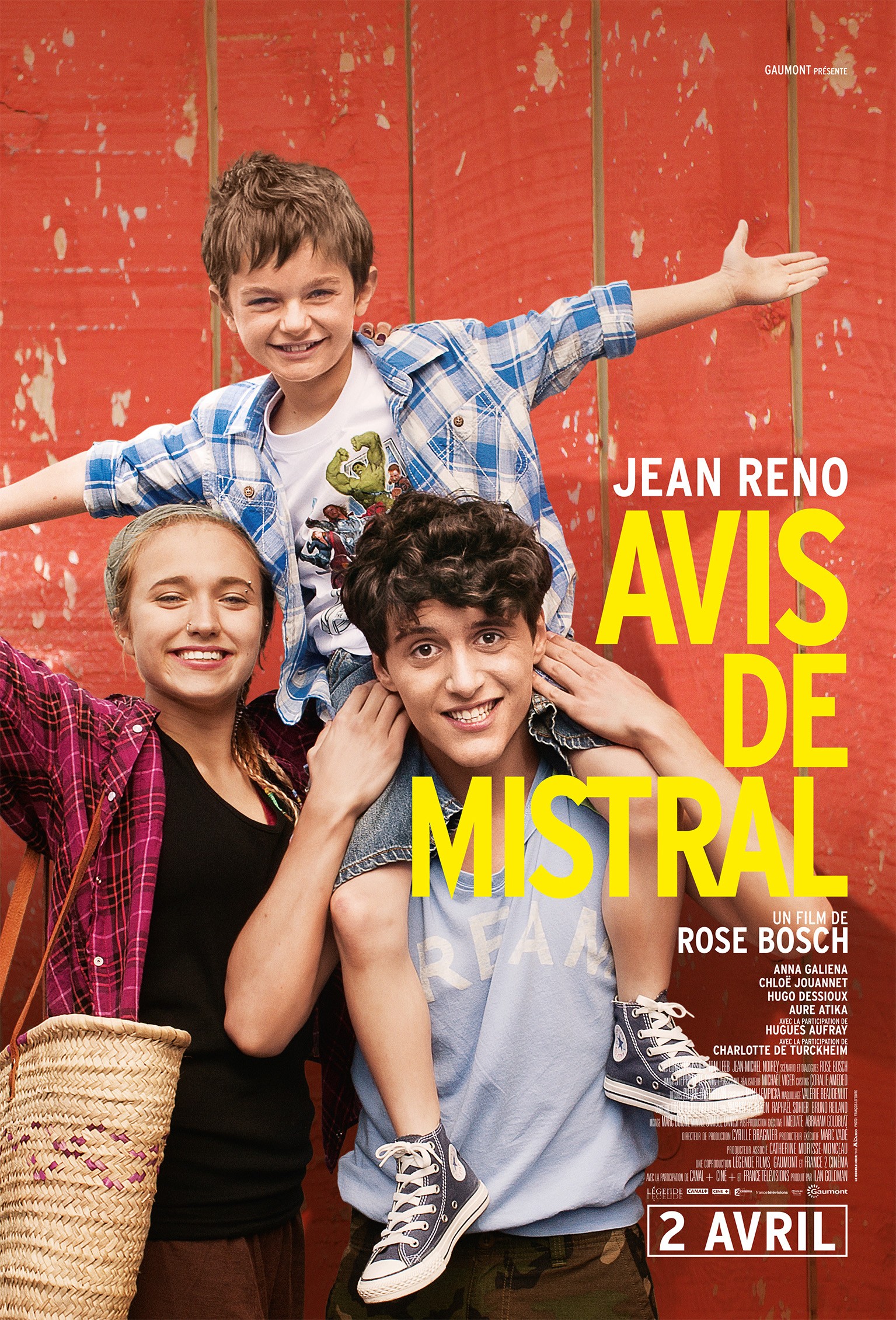 Mega Sized Movie Poster Image for Avis de mistral (#2 of 2)
