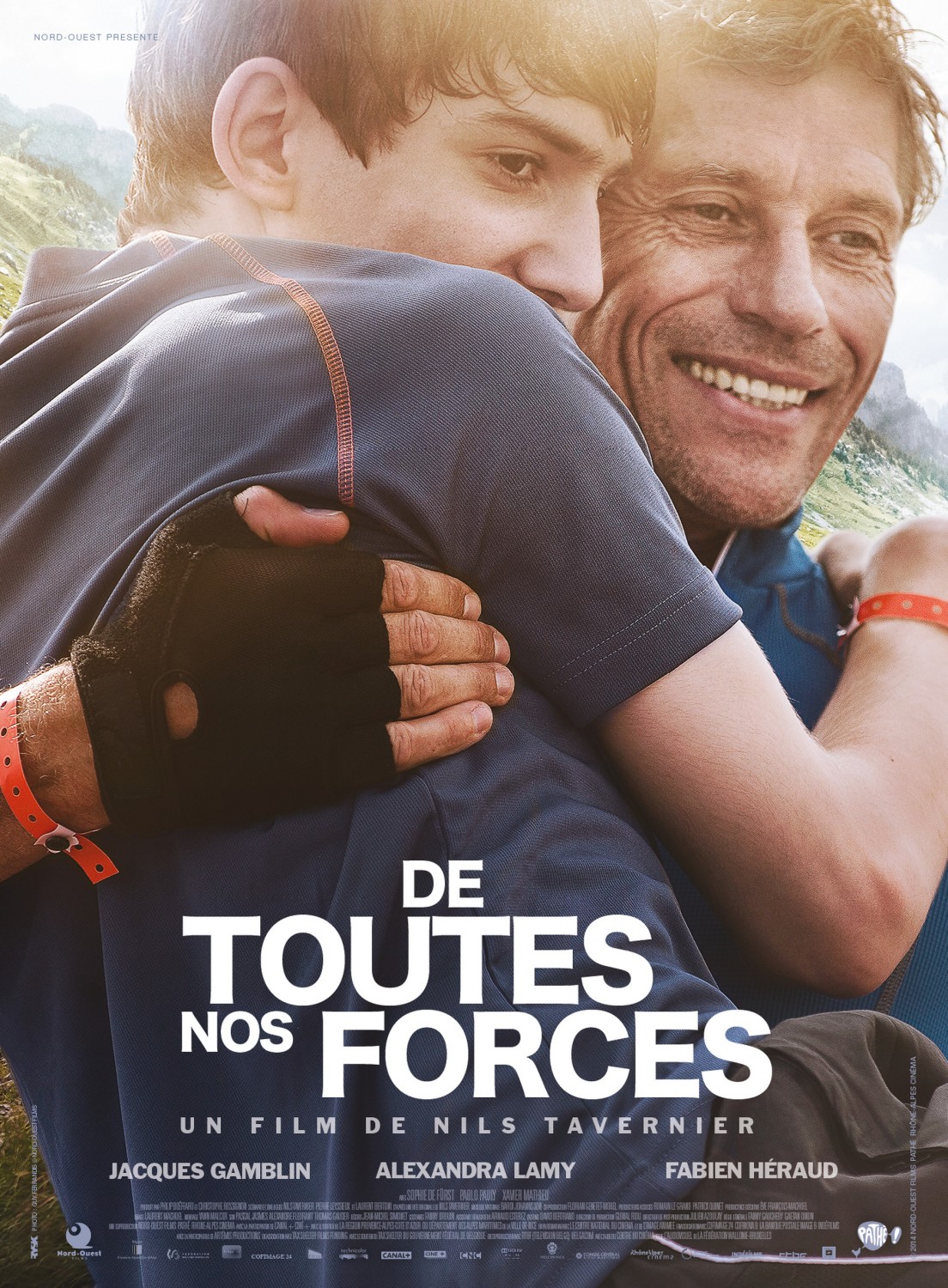 Extra Large Movie Poster Image for De toutes nos forces 