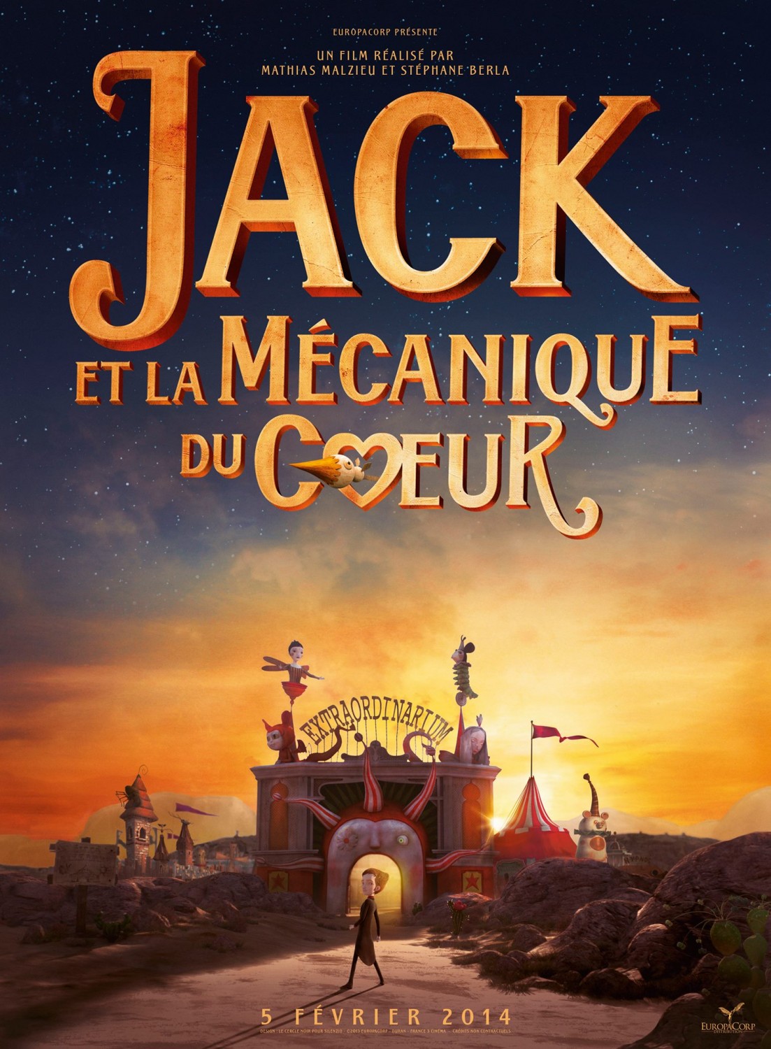 Extra Large Movie Poster Image for Jack et la mécanique du coeur (#1 of 2)
