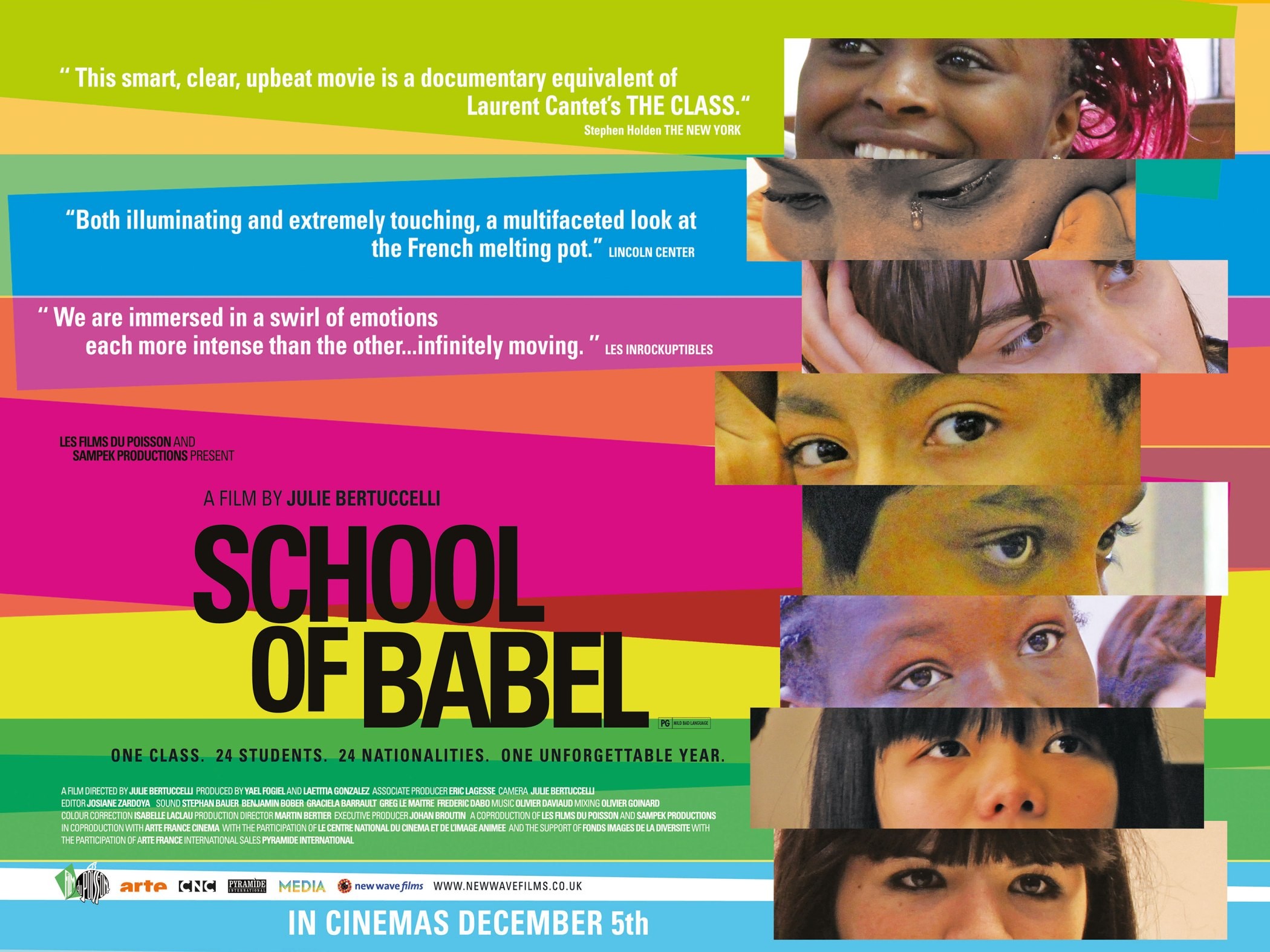 Mega Sized Movie Poster Image for La cour de Babel (#2 of 2)