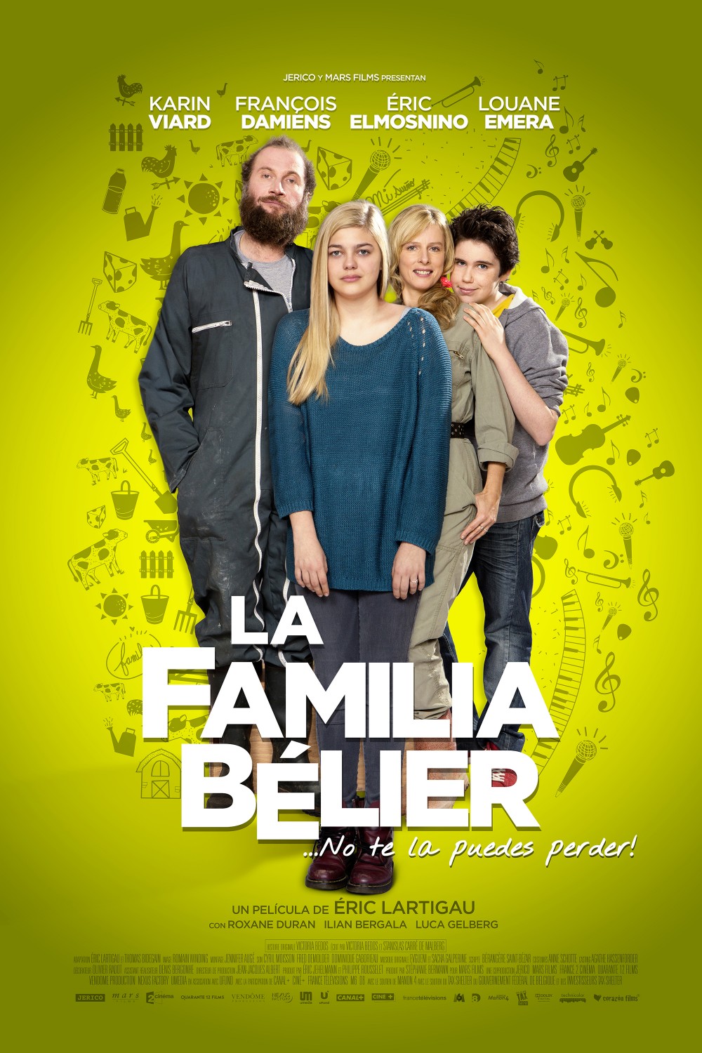 Extra Large Movie Poster Image for La famille Bélier (#2 of 3)