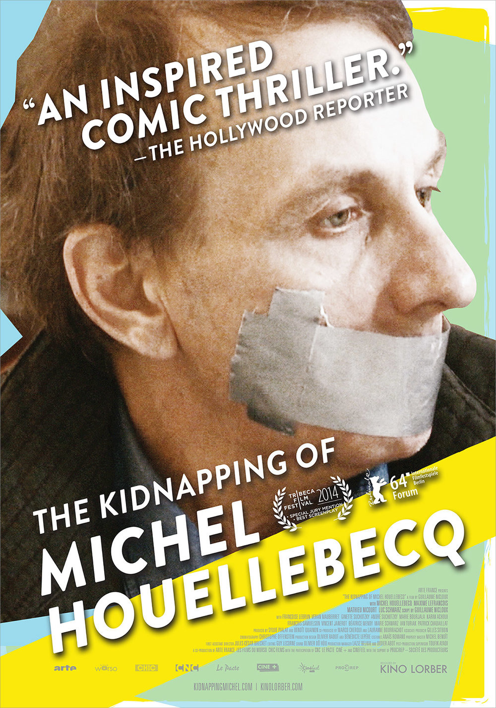 Extra Large Movie Poster Image for L'enlèvement de Michel Houellebecq 