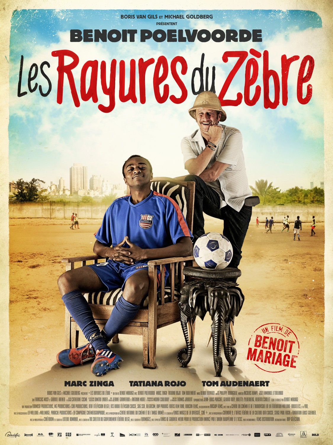 Extra Large Movie Poster Image for Les rayures du zèbre 