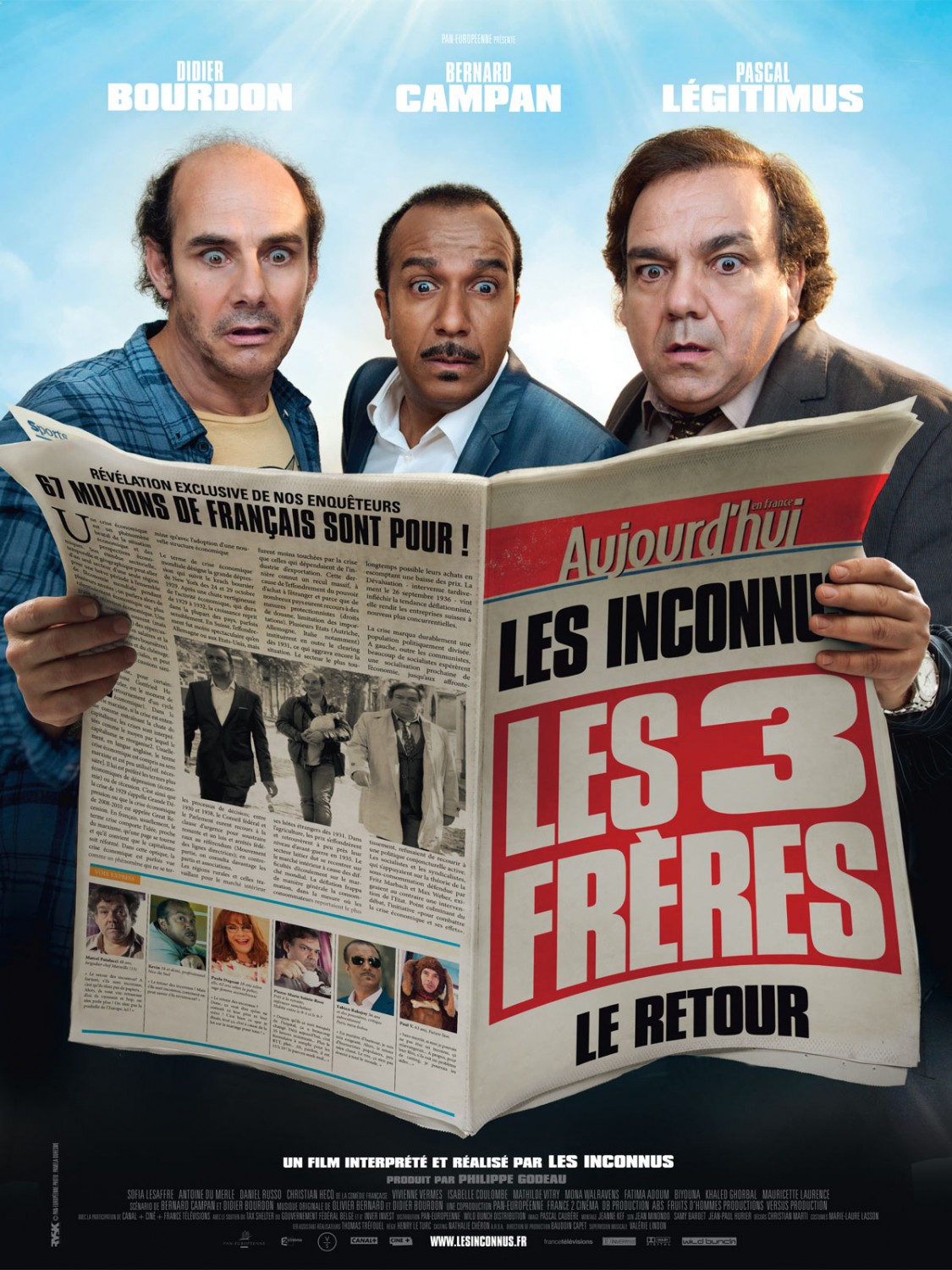 Extra Large Movie Poster Image for Les trois frères, le retour (#3 of 3)