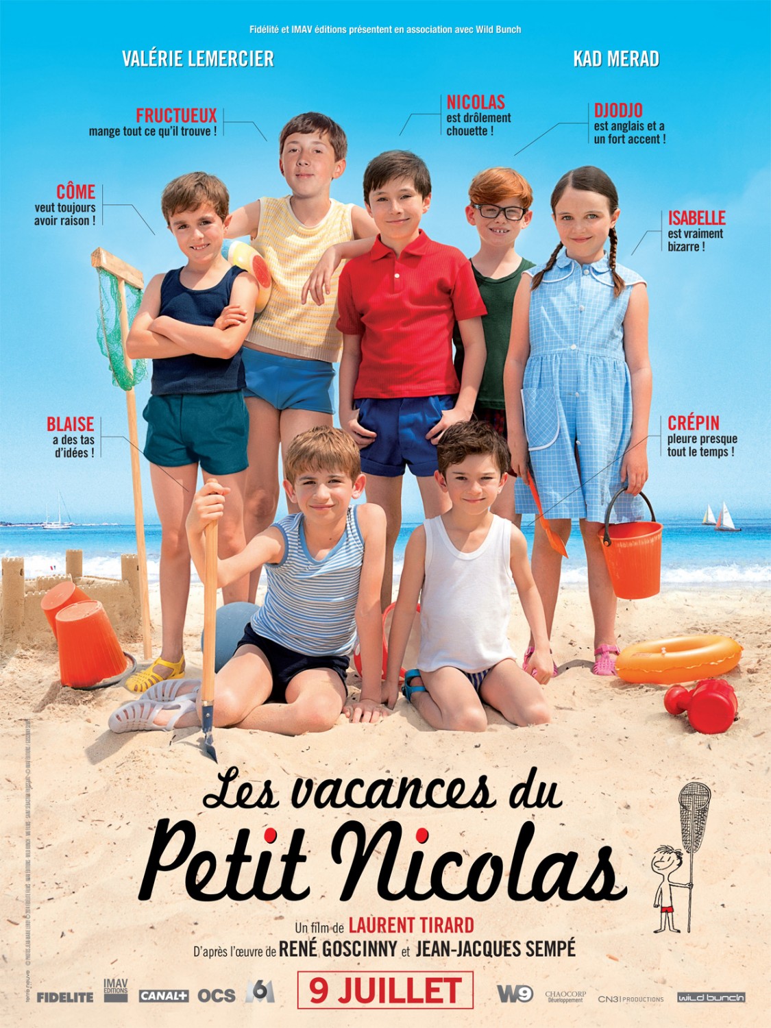 Extra Large Movie Poster Image for Les vacances du petit Nicolas (#2 of 2)