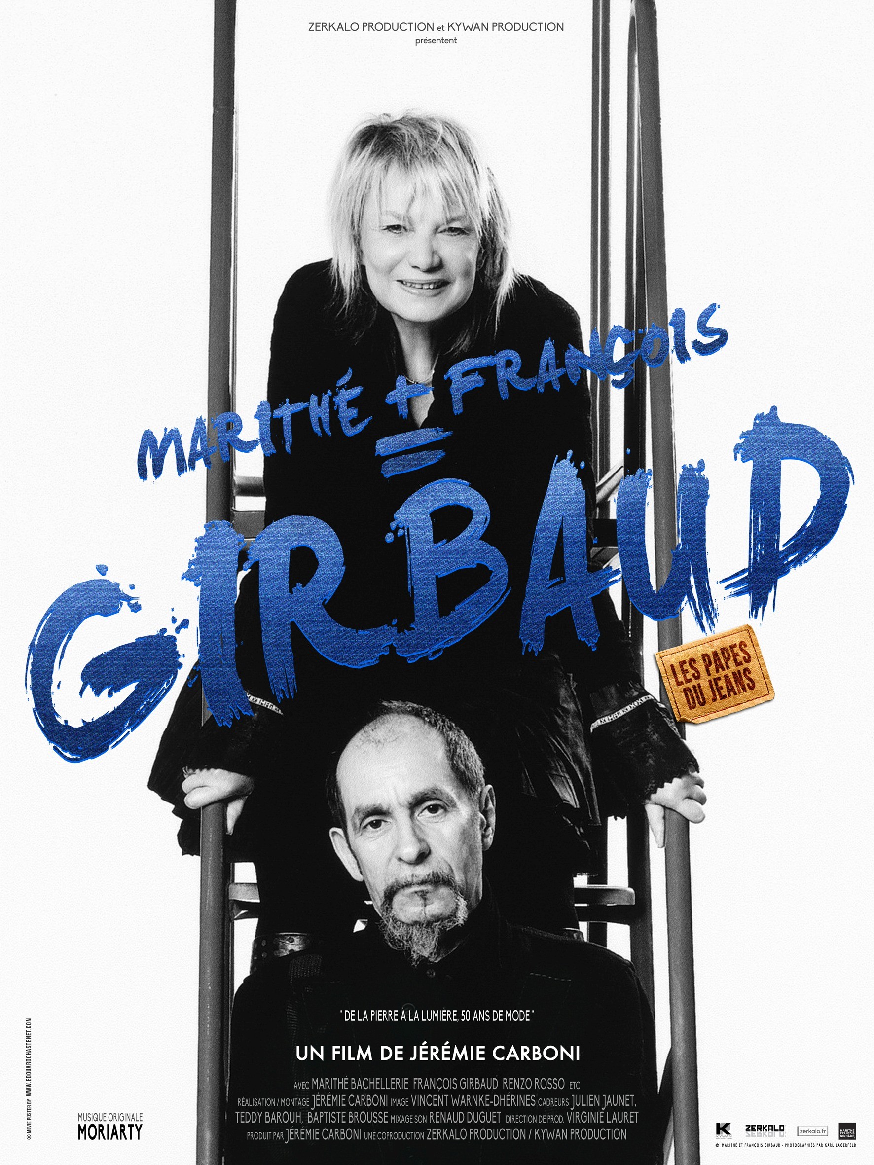 Mega Sized Movie Poster Image for Marithé + François = Girbaud 
