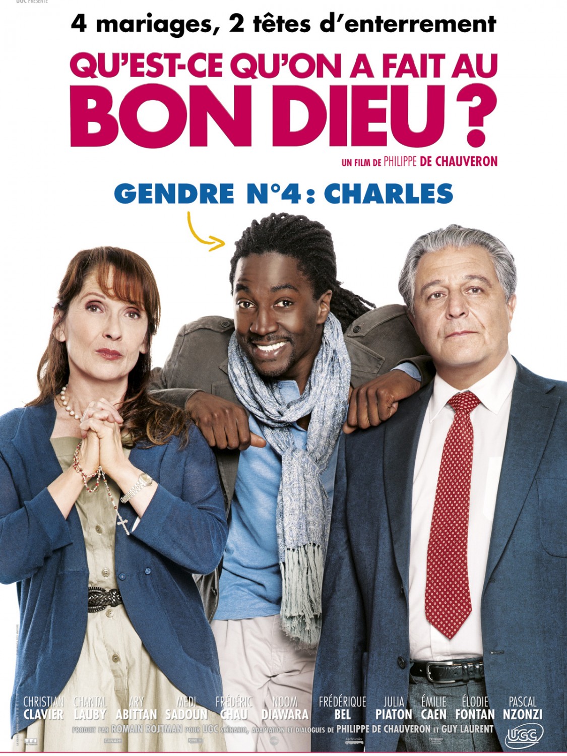 Extra Large Movie Poster Image for Qu'est-ce qu'on a fait au Bon Dieu? (#4 of 5)