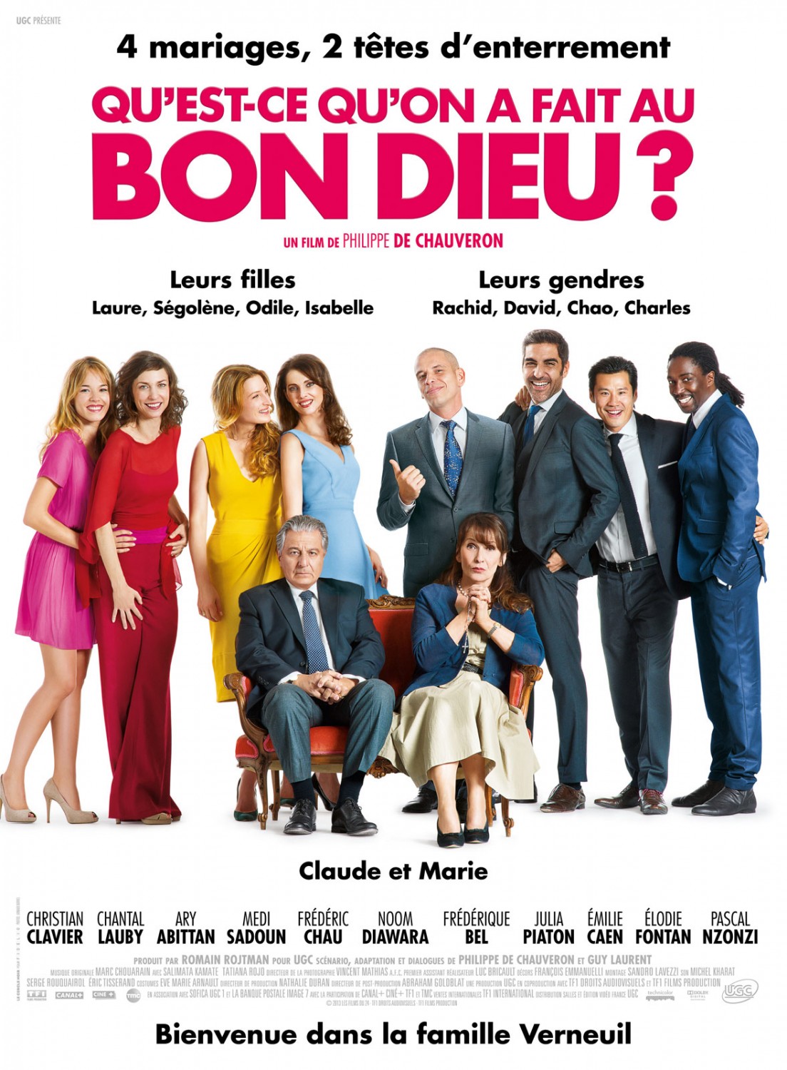 Ques Quon A Fait Au Bon Dieu Streaming Qu'est-ce qu'on a fait au Bon Dieu? (#5 of 5): Extra Large Movie Poster