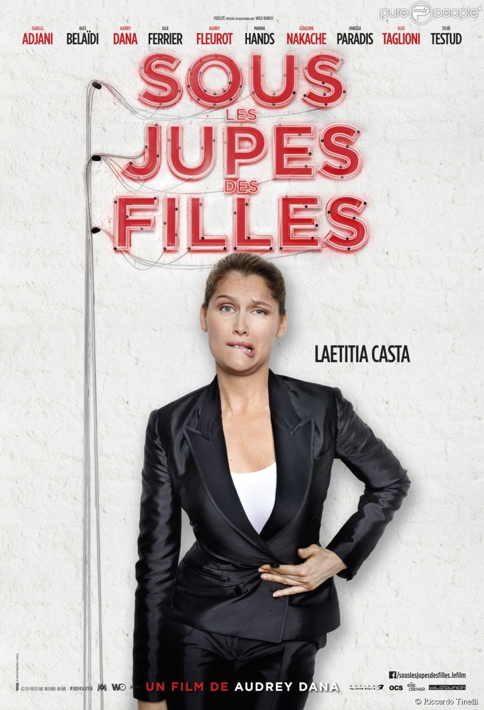 Extra Large Movie Poster Image for Sous les jupes des filles (#4 of 4)