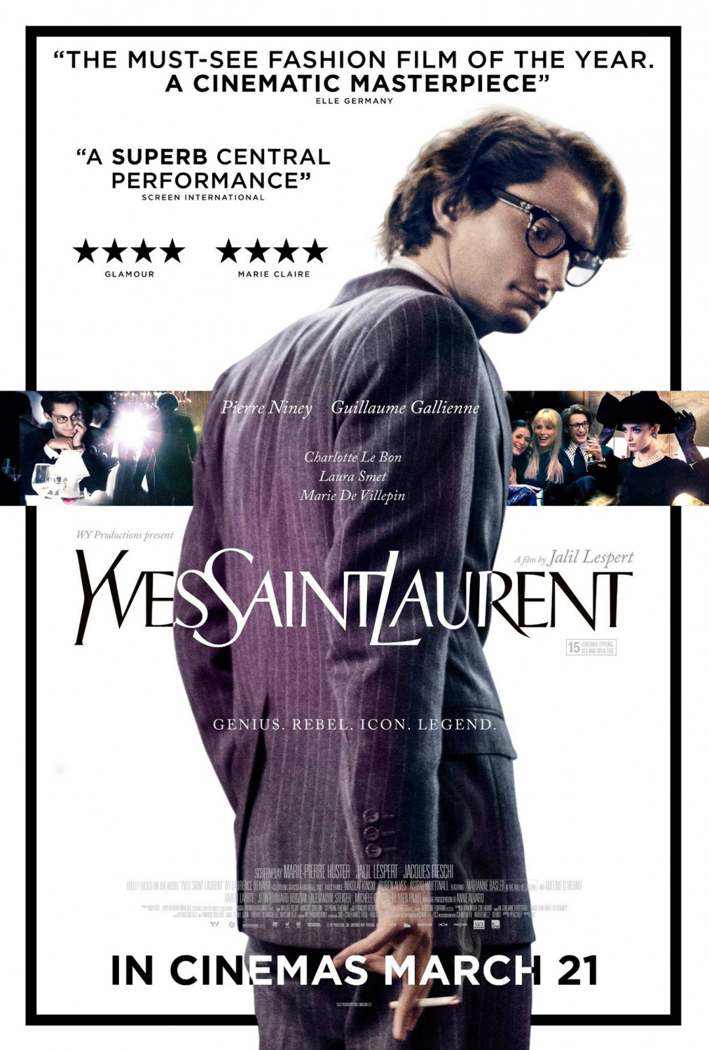 Extra Large Movie Poster Image for Yves Saint Laurent (#3 of 7)