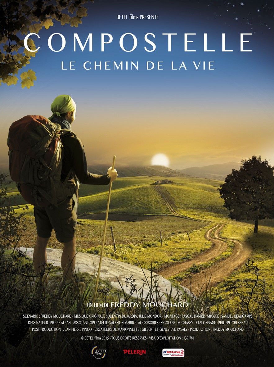 Extra Large Movie Poster Image for Compostelle, le chemin de la vie 