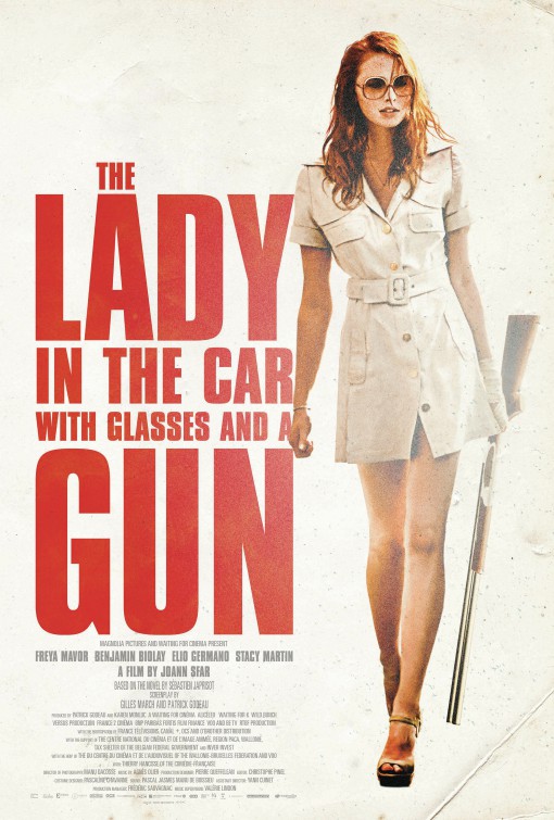 La dame dans l'auto avec des lunettes et un fusil Movie Poster