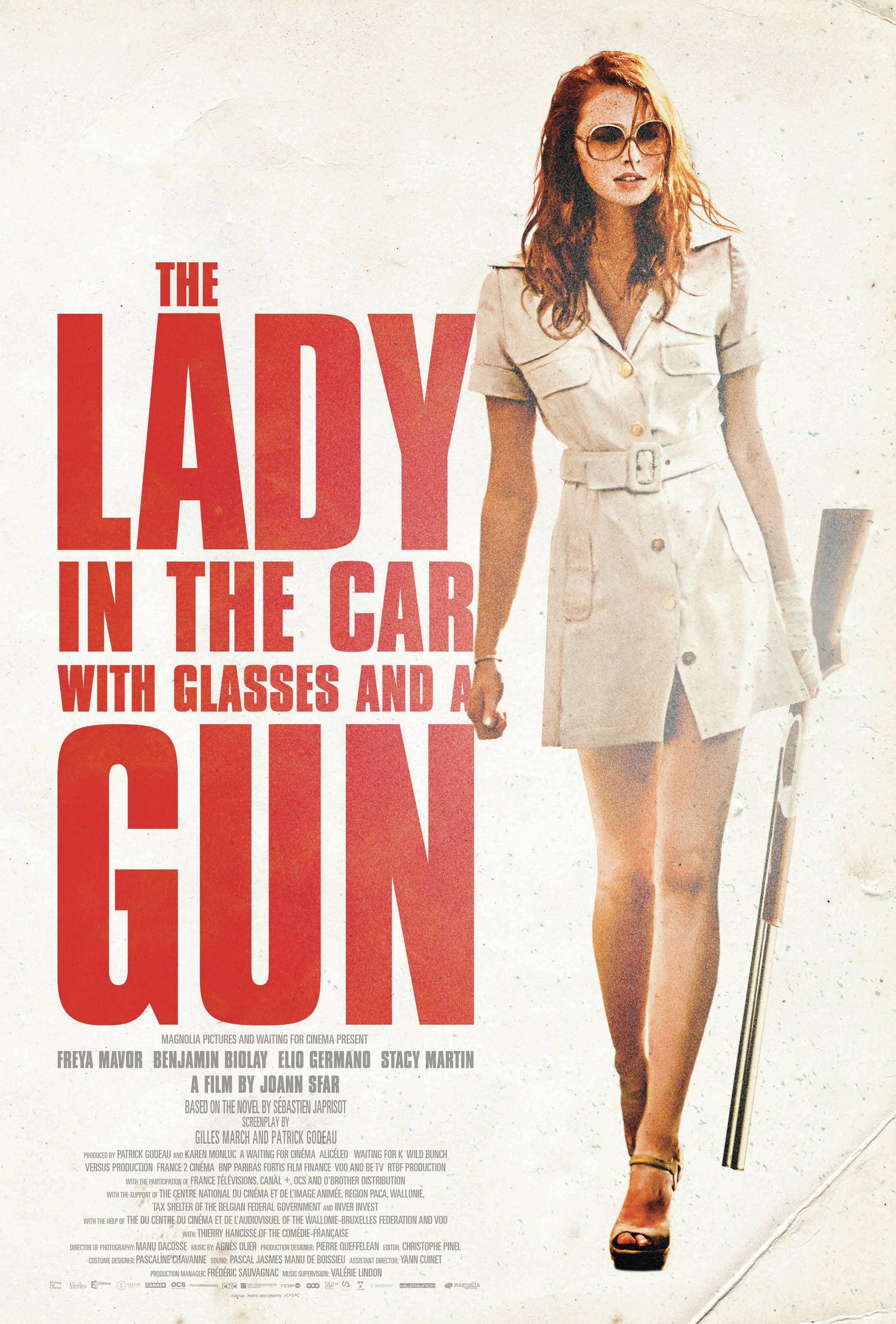 Mega Sized Movie Poster Image for La dame dans l'auto avec des lunettes et un fusil (#2 of 2)