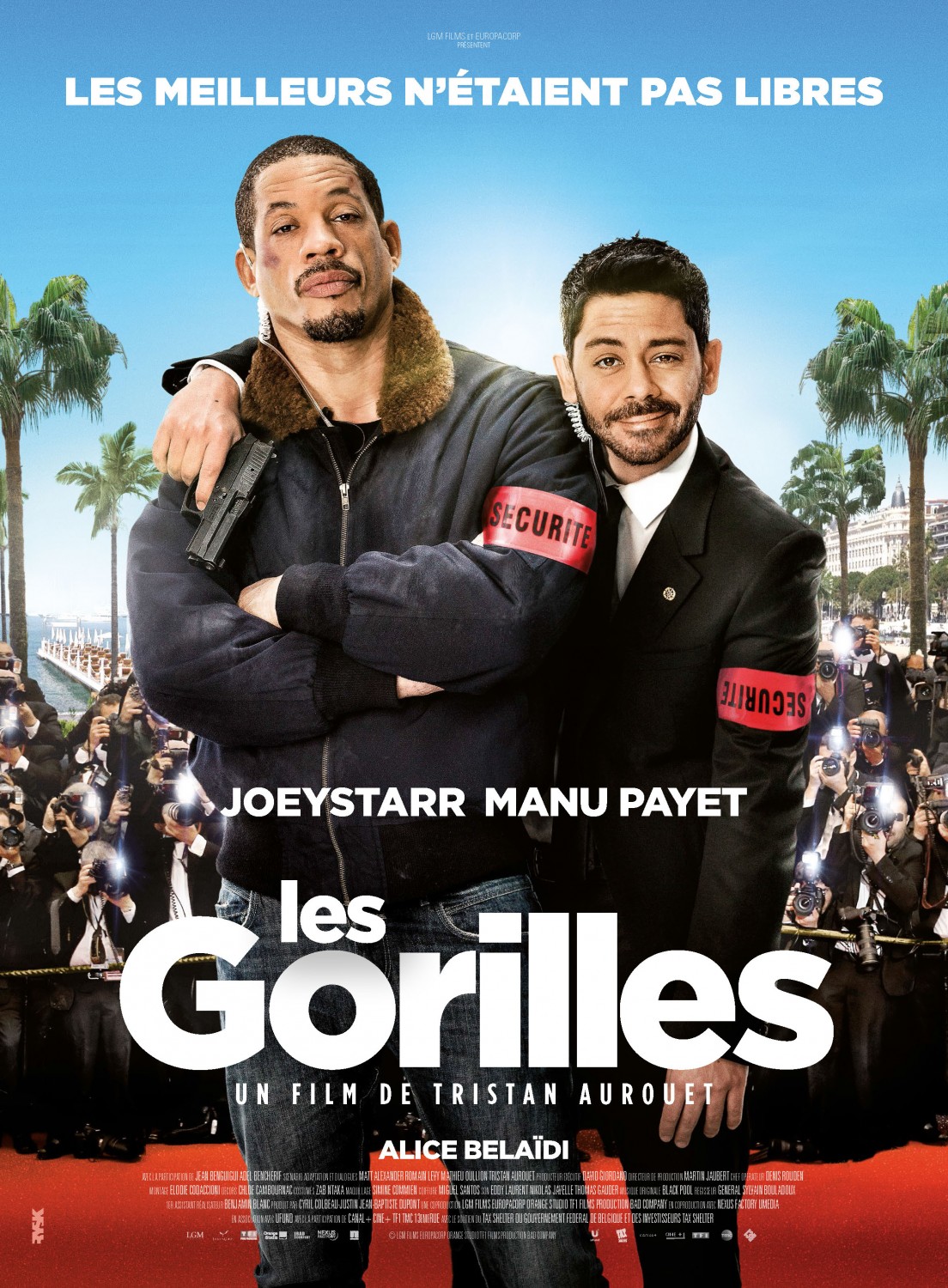 Extra Large Movie Poster Image for Les gorilles 