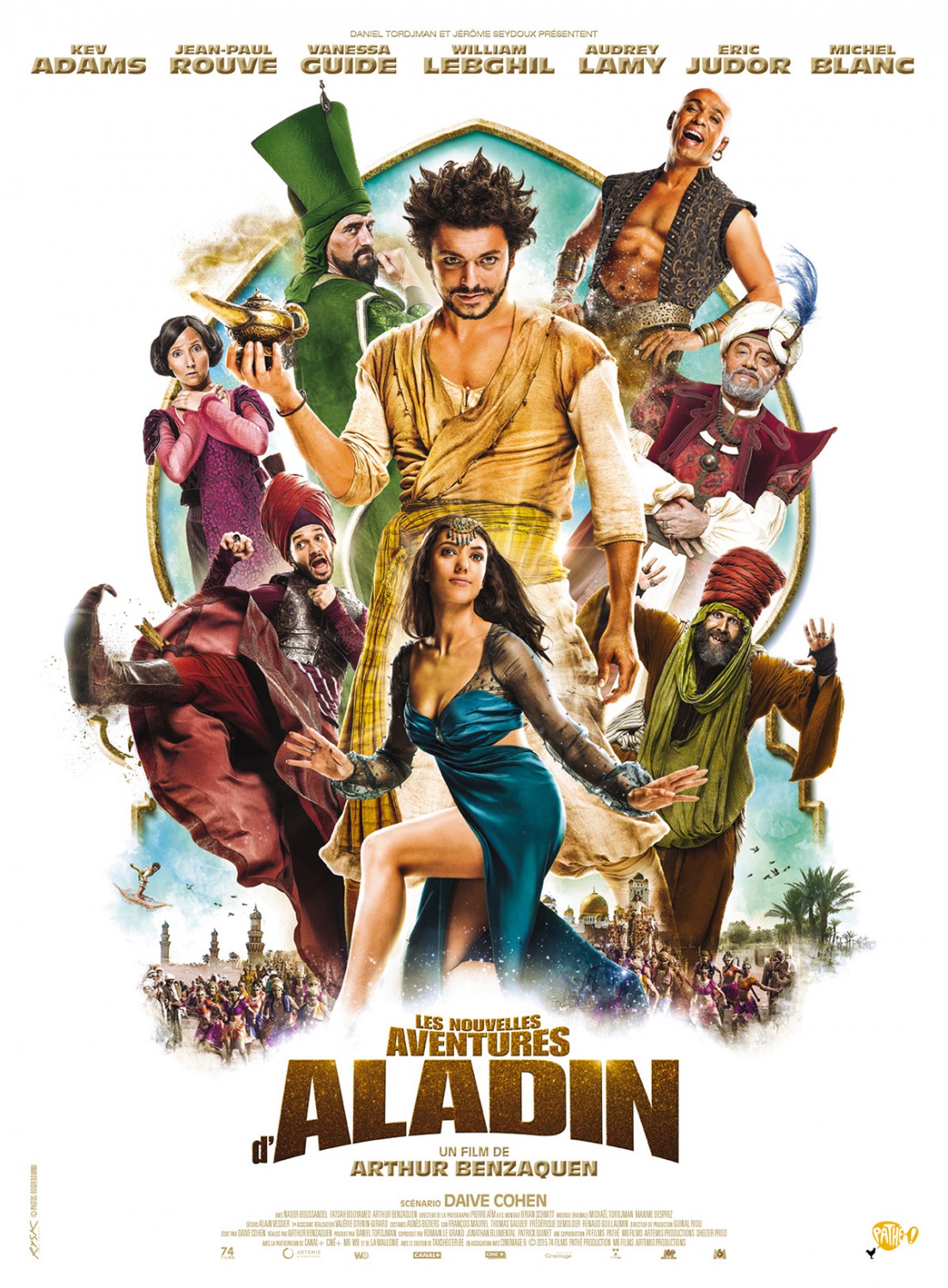 Extra Large Movie Poster Image for Les nouvelles aventures d'Aladin 